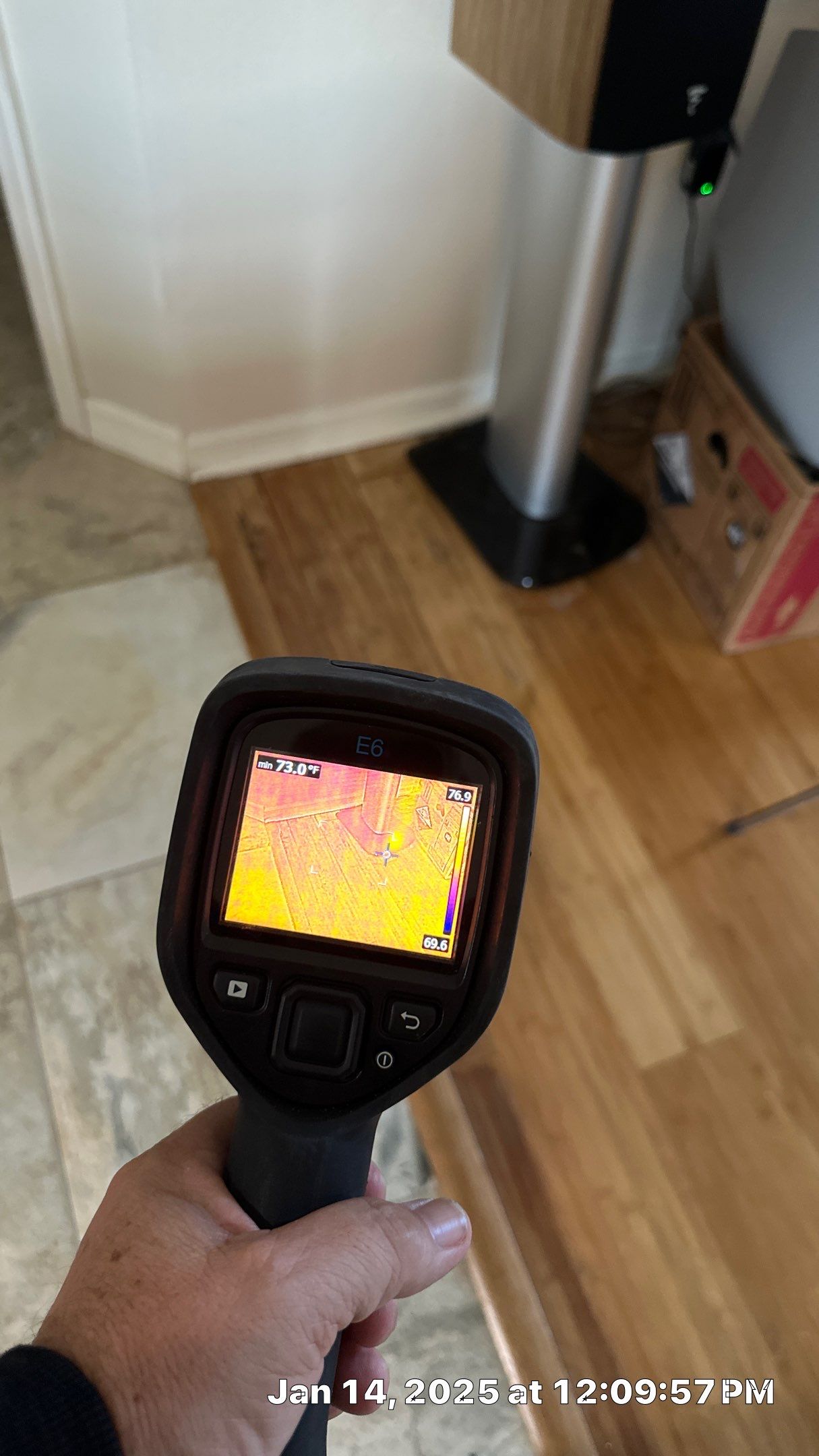 Mold Assessment using IR Camera, Moisture Meter, Air Cassette samples and Tape lifts by Building performance Solutions LLC