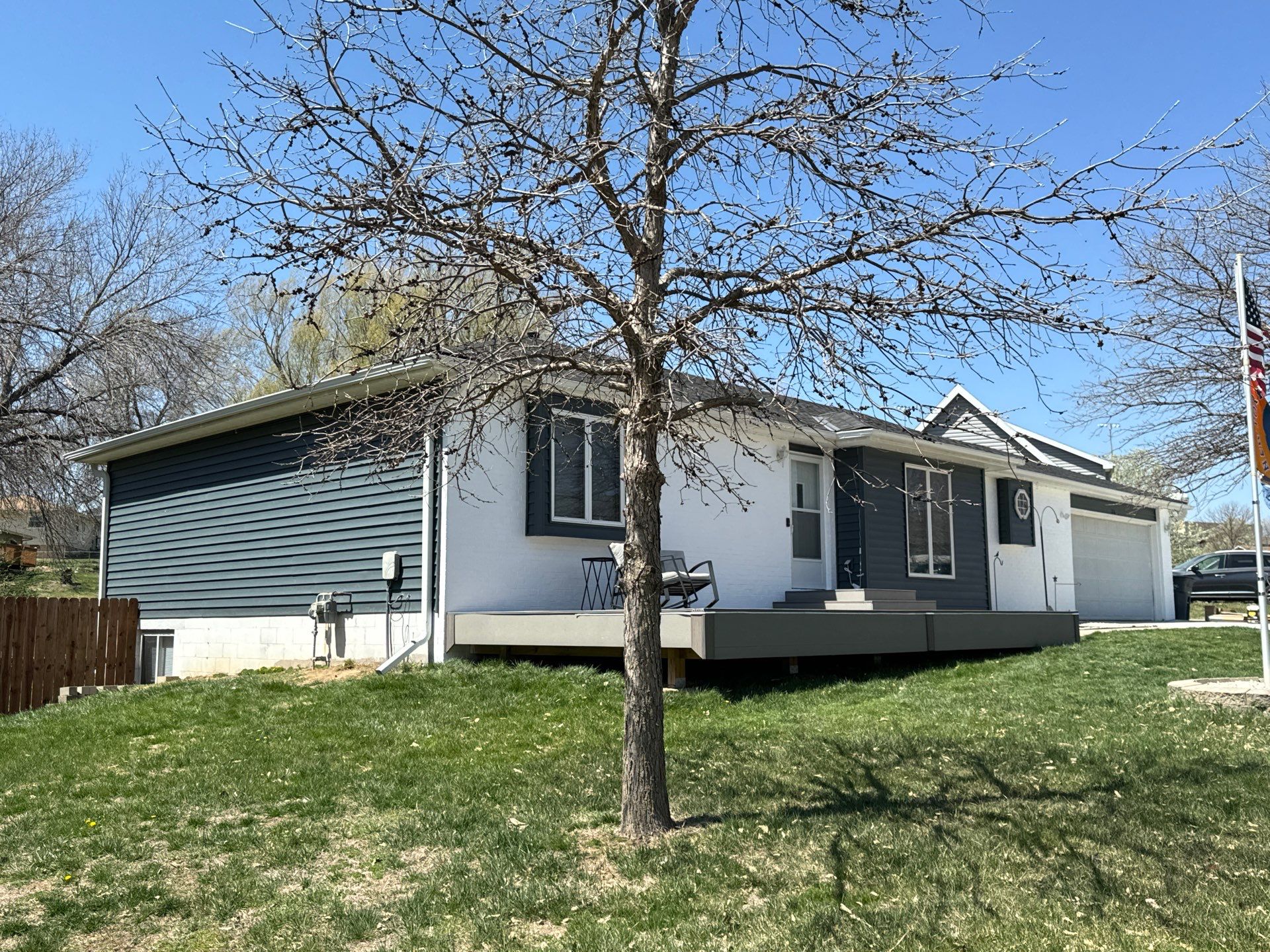 Roofing / Siding / Gutters using IKO Dynasty Granite Black / Norandex Siding by Lightning Exteriors