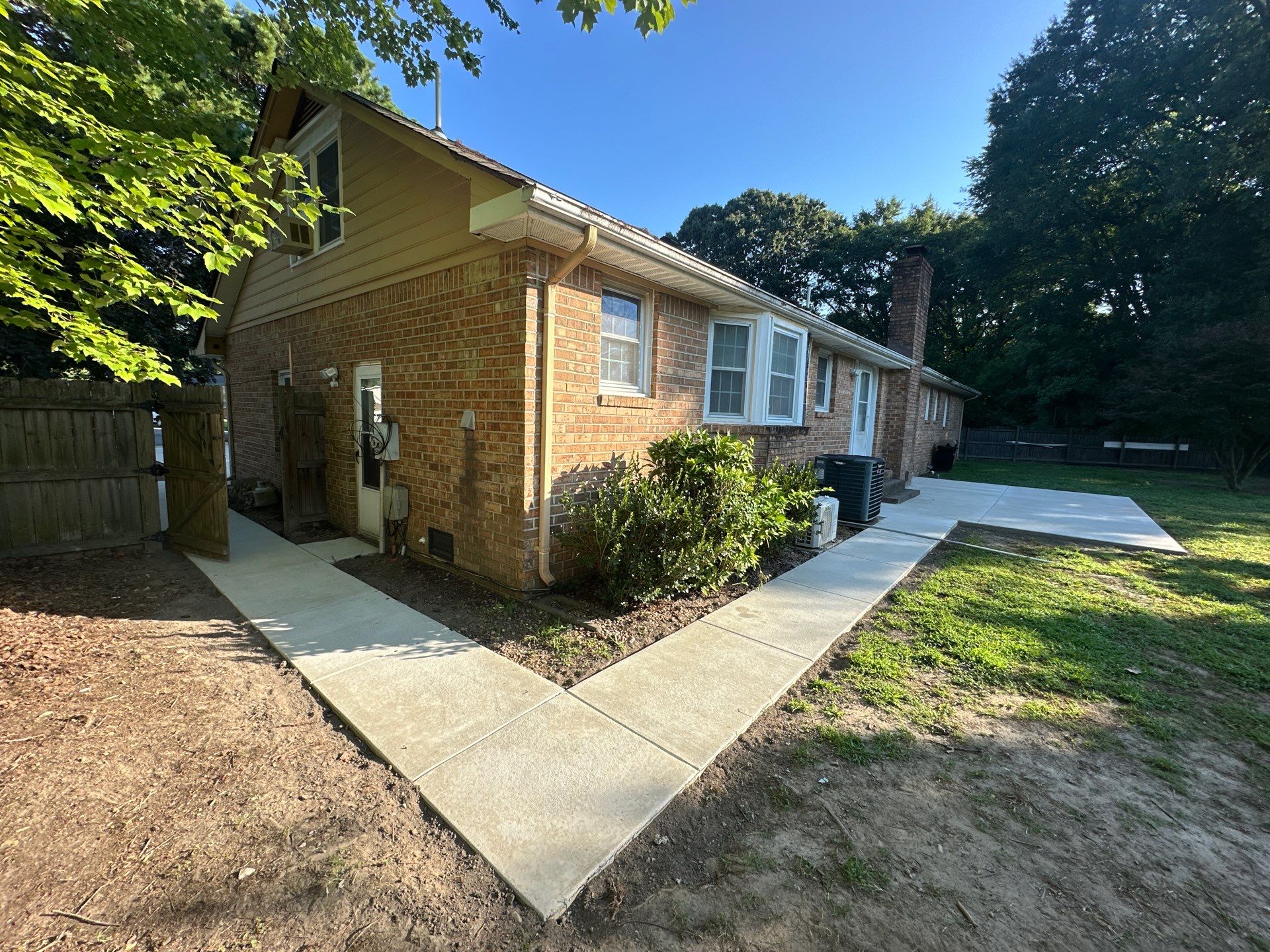 Project in Virginia Beach by Sam The Concrete Man Virginia Beach