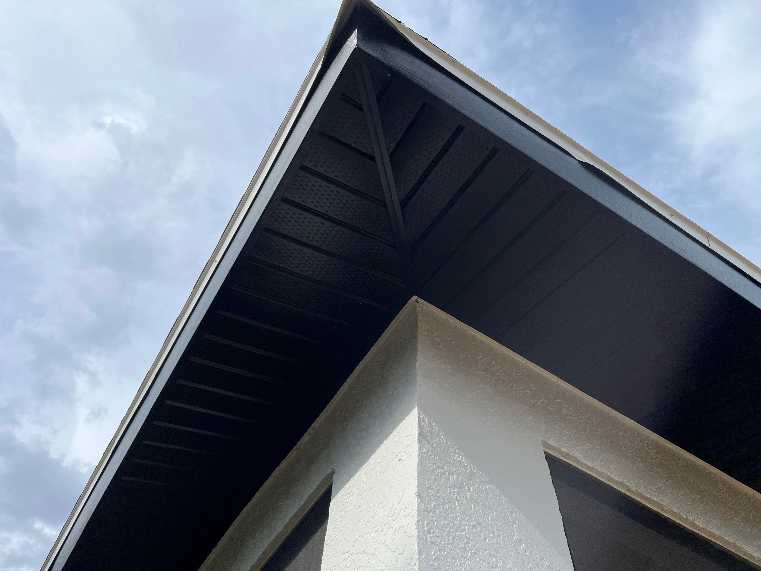 New Soffit and Fascia and Gutters in North Fort Myers FL by Gutter Professors
