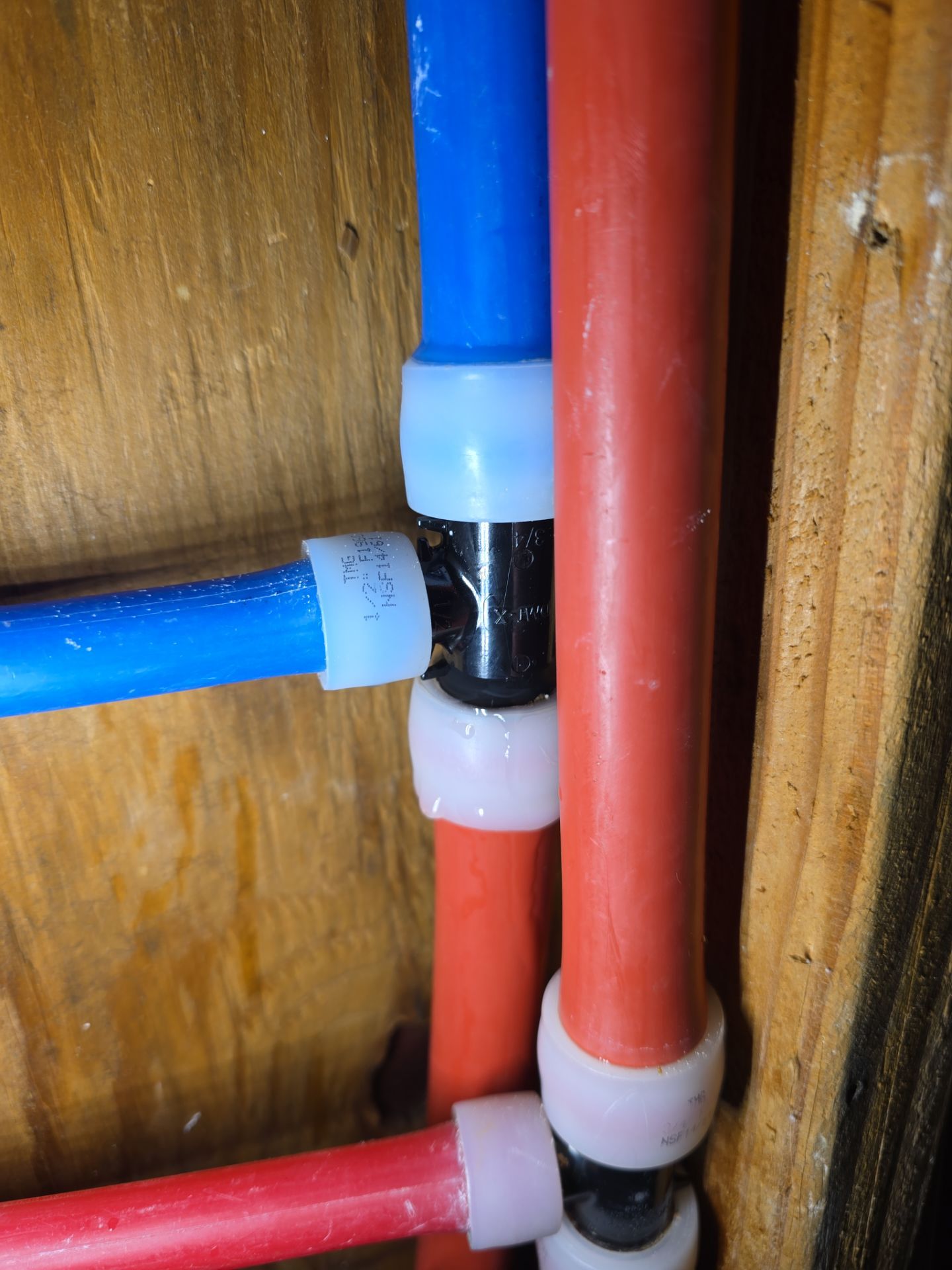 Hot & Cold Water Line Installation with Shut-Off Valves by Us Plumbing