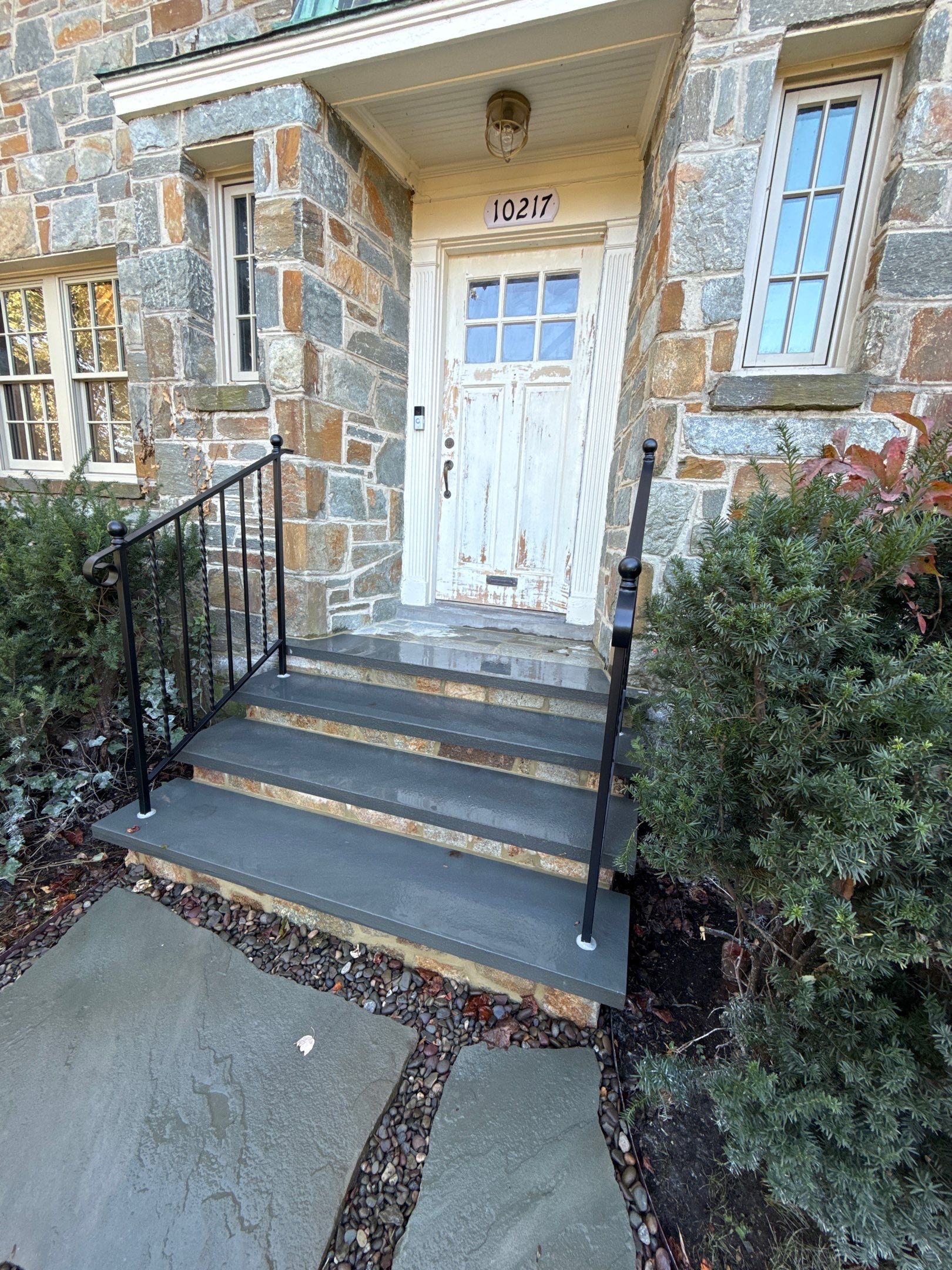 Custom Modern Interior Handrail – Minimalist Steel Design – Bethesda, MD by Capitol Iron Works