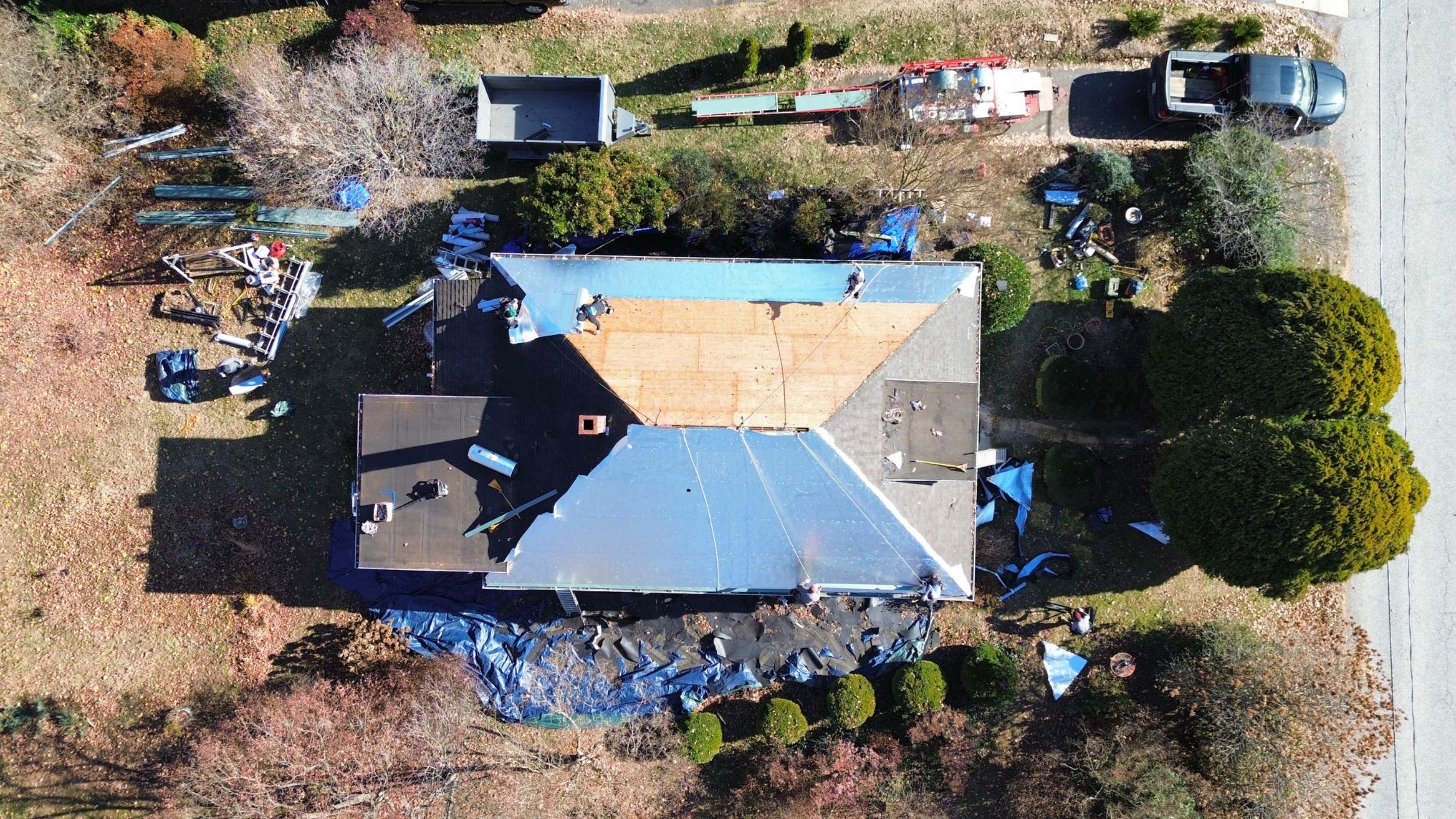 Residential Roofing Installation using Standing Seam Metal Roof | Mechanically Fastened | 24 Gauge by Matter Construction, LLC