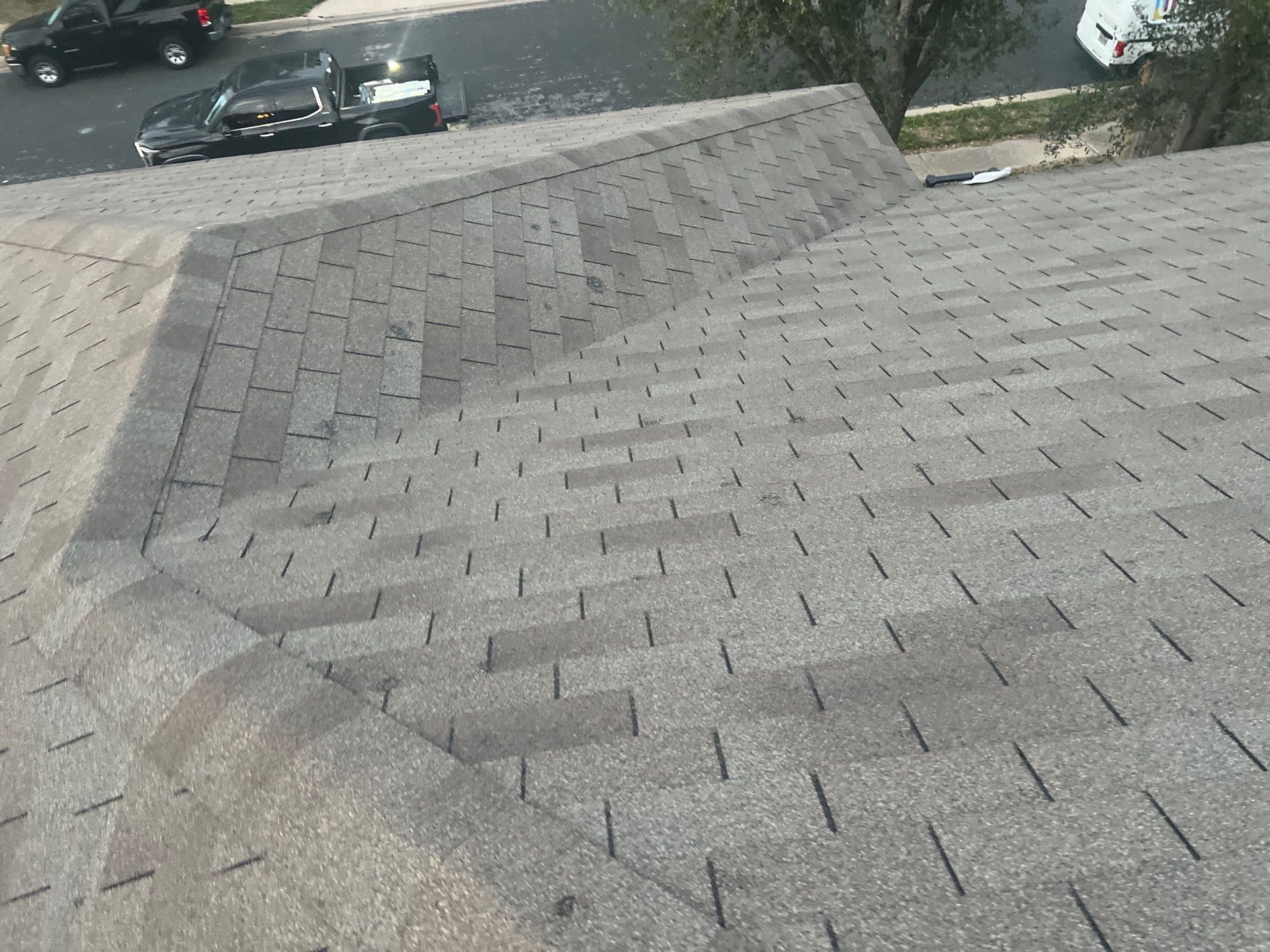 GAF Timberline HDZ Roofing Replacement and Fascia Restoration in Round Rock by Caliber Restoration LLC