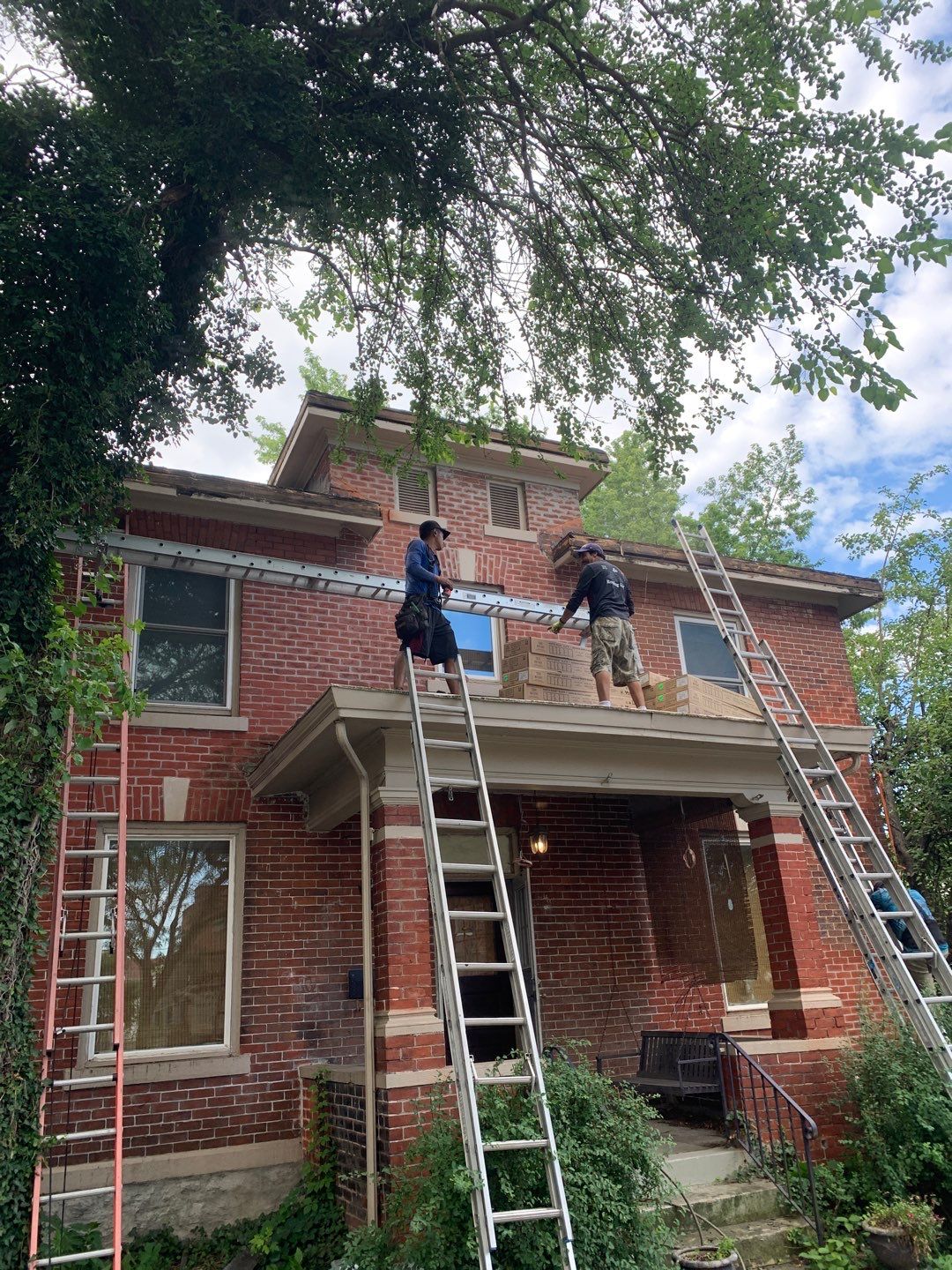 Elevating Fort Wayne's Charm with VicWest Slate Metal Shingle by 4Ever Metal Roofing
