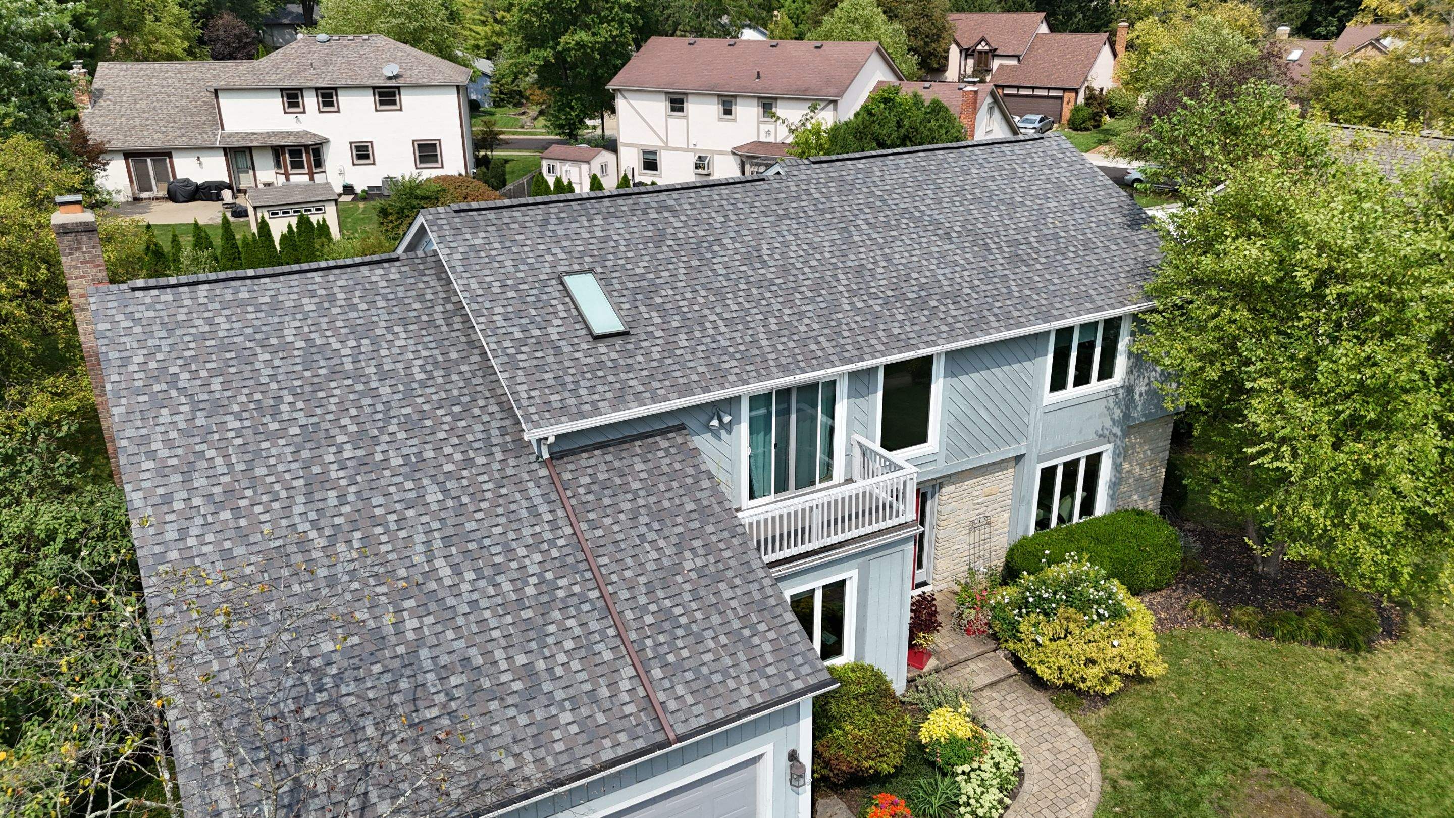 Asphalt Shingle Roof Installation on Worthington Home