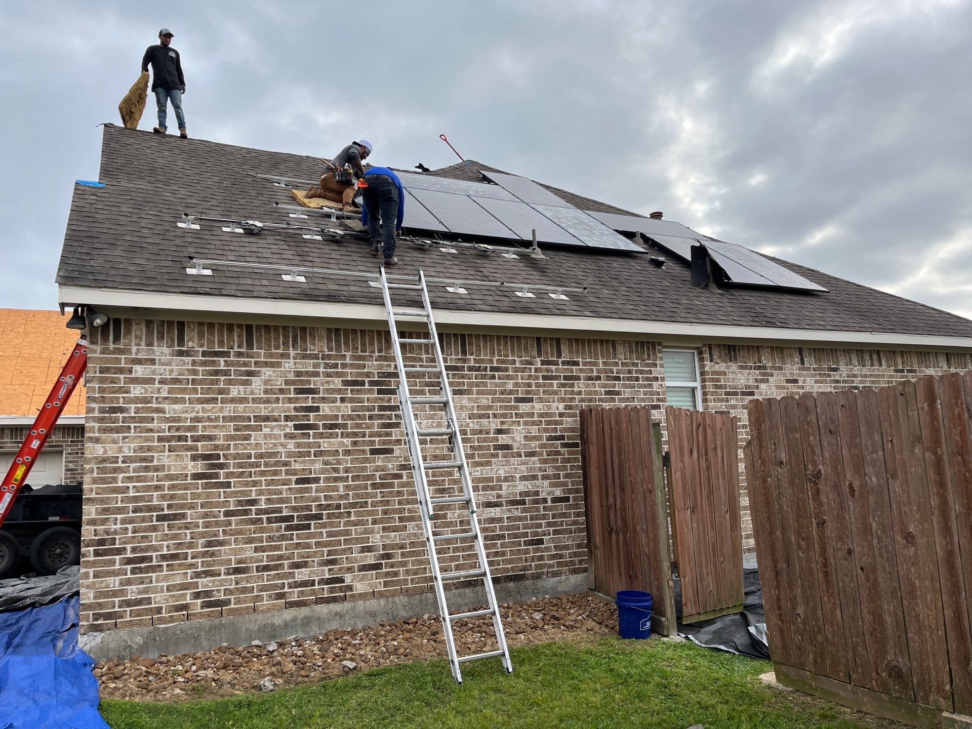 Hail Damage using Owen's Corning Duration (Lifetime) Shingles by Roof Repair Services LLC