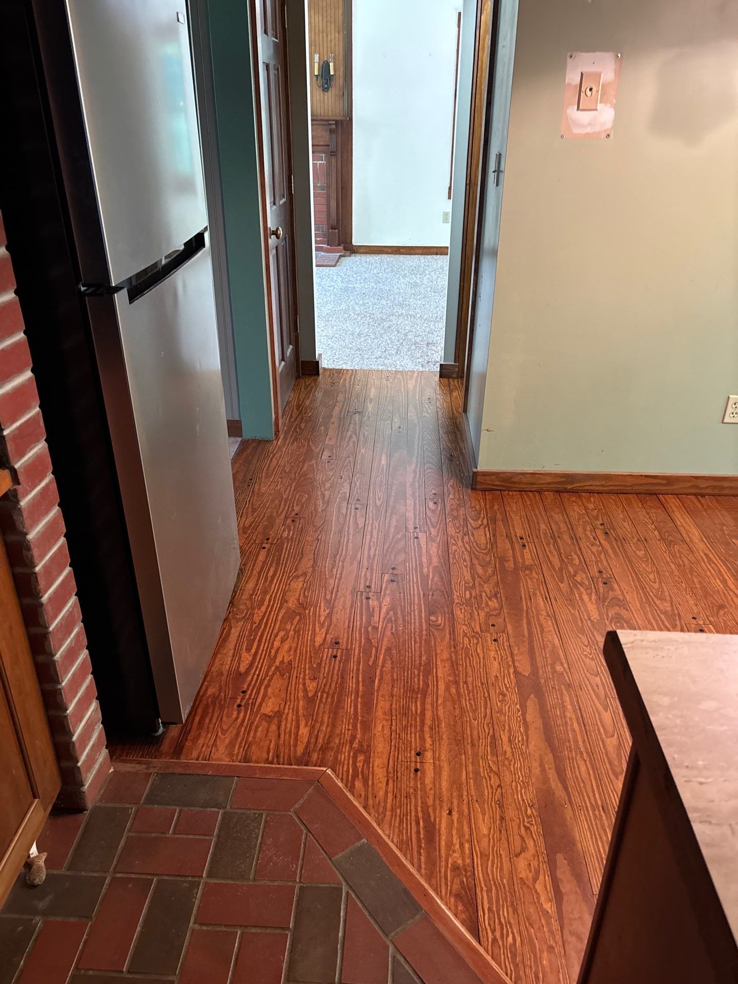 Hardwood Floor Sanding and Refinishing Project in Walton, Kentucky by Footprints Floors Kentucky