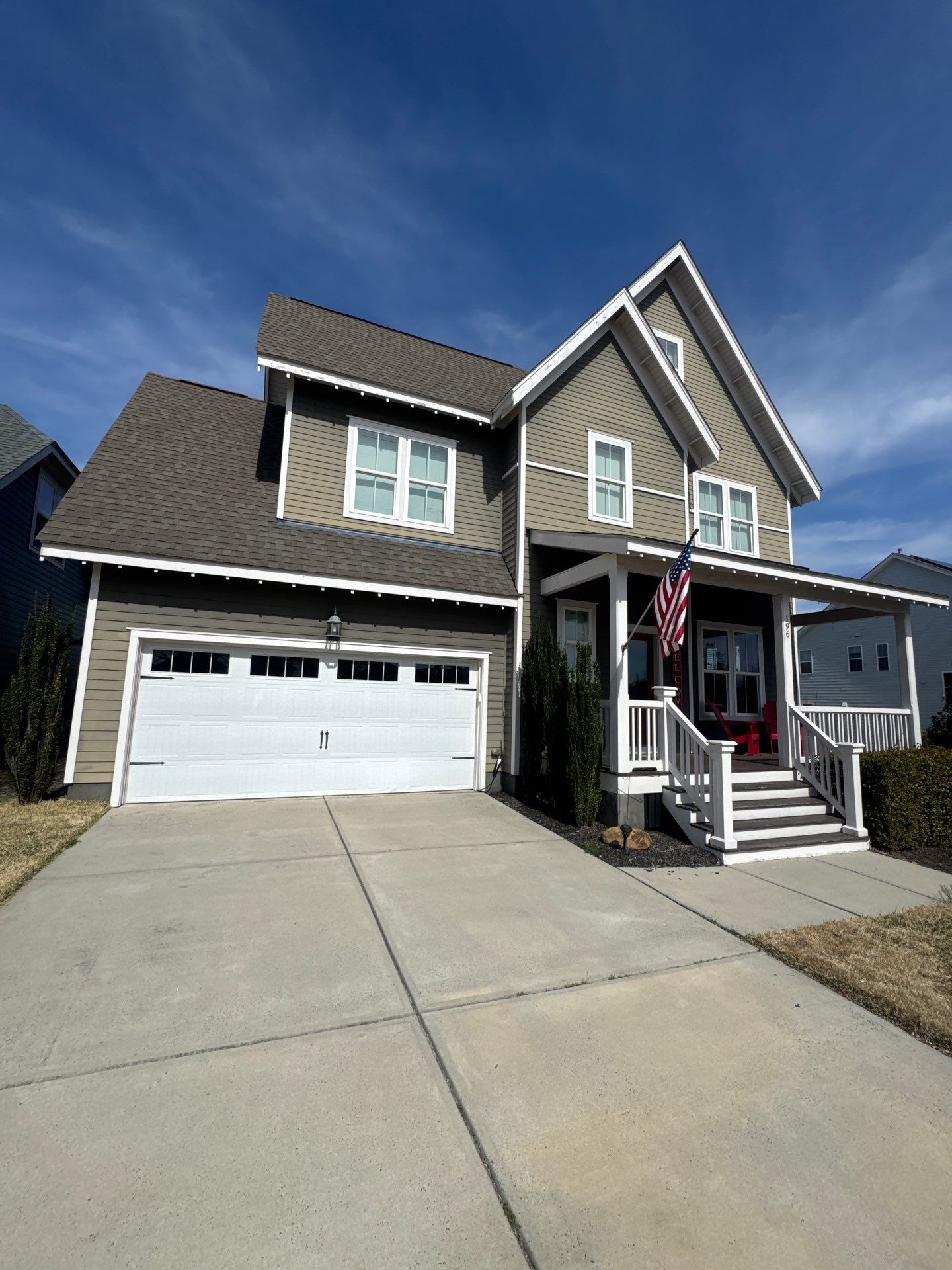 Full exterior painting by GonzalezPainters & Contractors Inc 