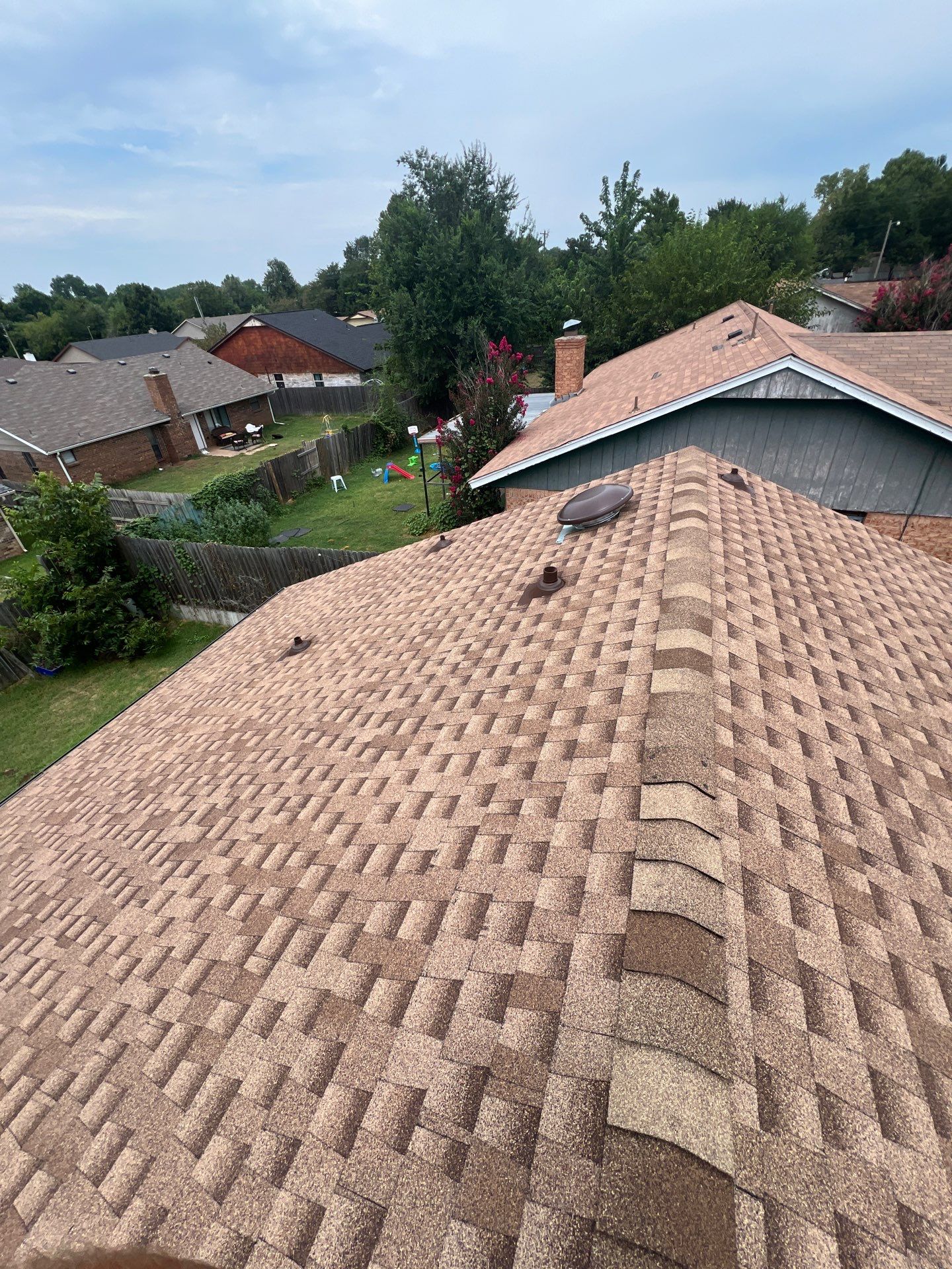Roof Replacement and Gutter Installation in OKC, OK by McCann's Roofing and Construction