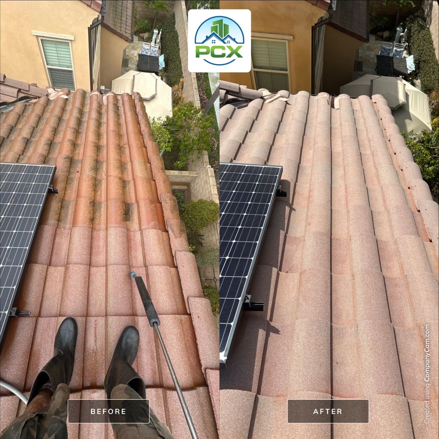Irvine Roof Washing and Solar Panel Cleaning by Property Cleaning Experts