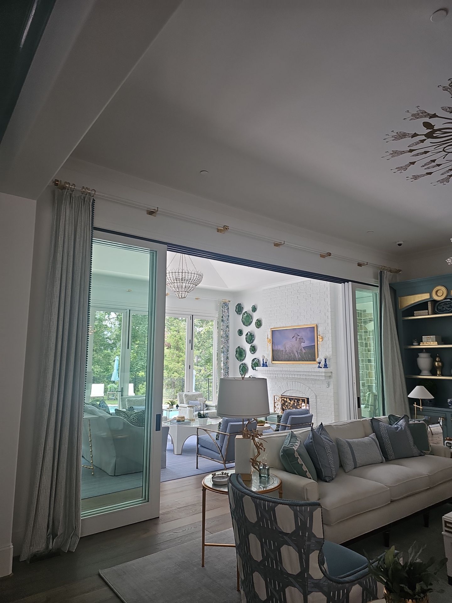 Whole house project in Greenville, SC by Southern Traditions Window Fashions