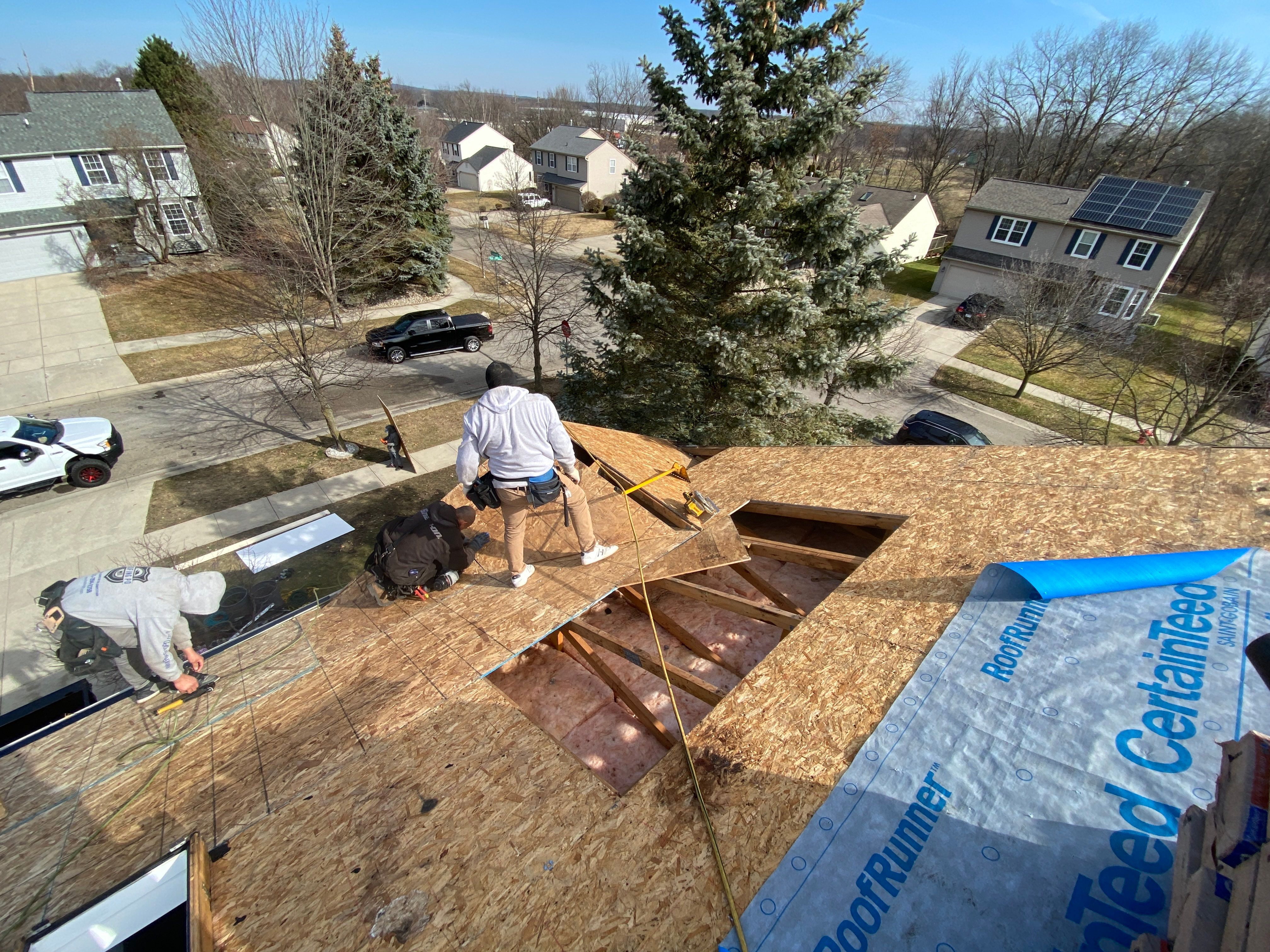 Roof Replacement using Certainteed Landmark Climate-Flex by 180 Contractors