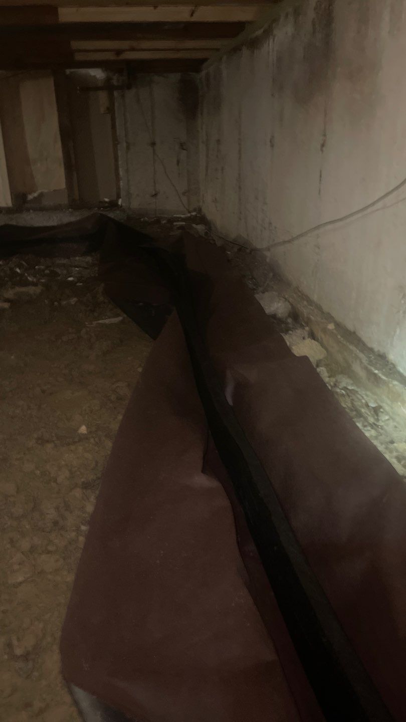 Crawl Space Project and Encapsulation by Toledo Basement Repair 