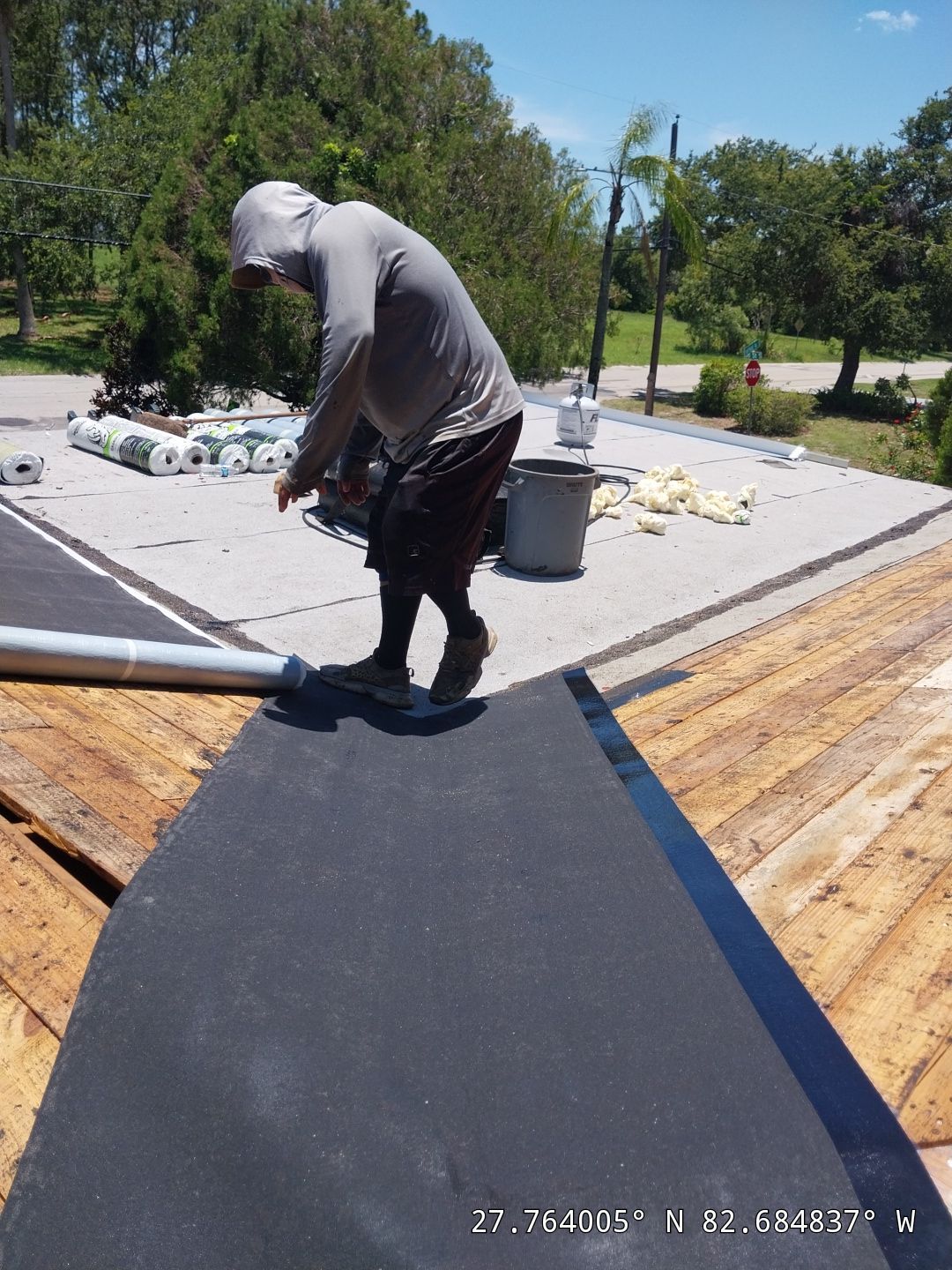 Project in St. Petersburg 33711 by Mitchell Roofing Company LLC 
