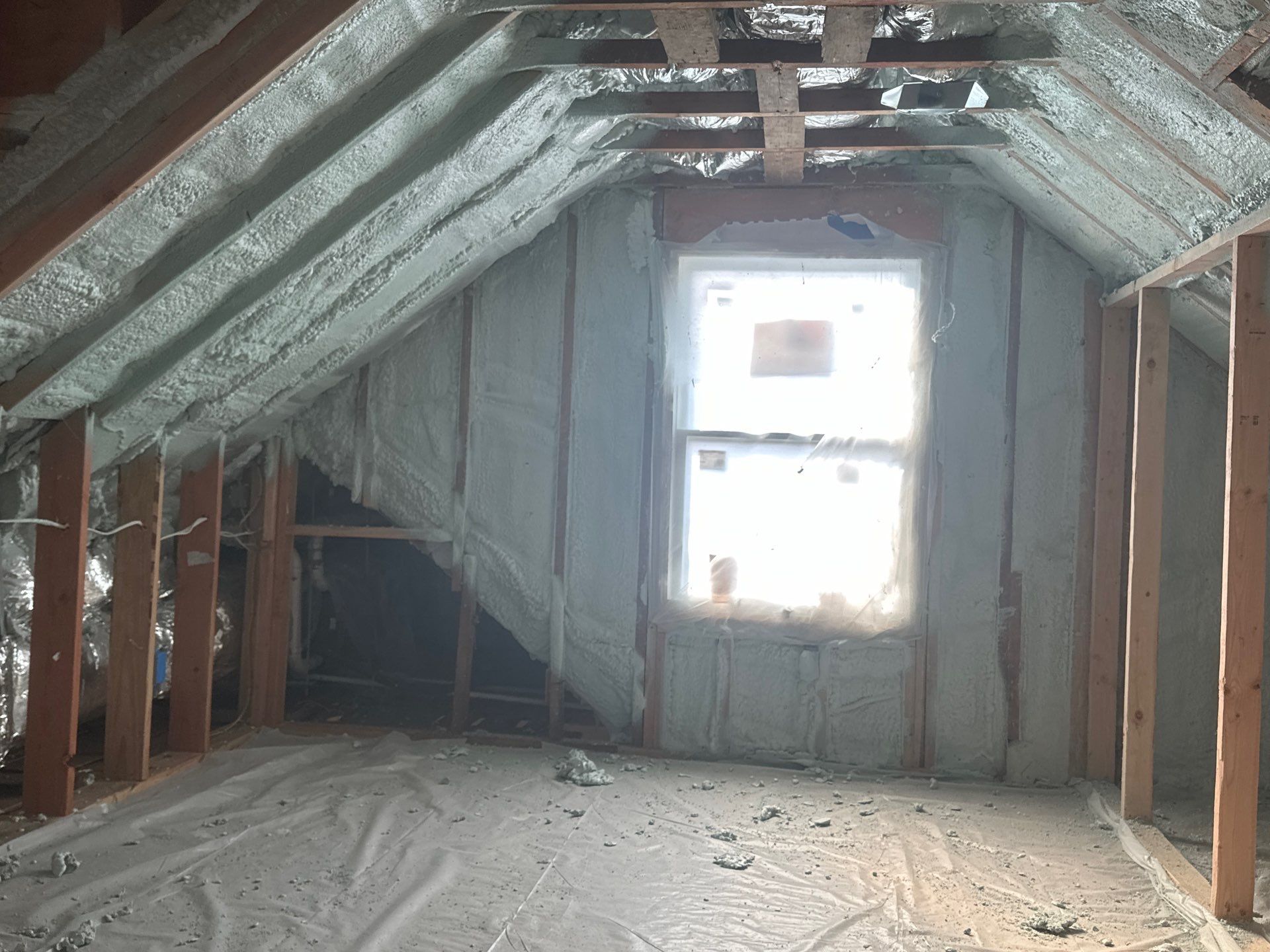 New Home Construction using Closed Cell Spray Foam by NYS Foam & Energy