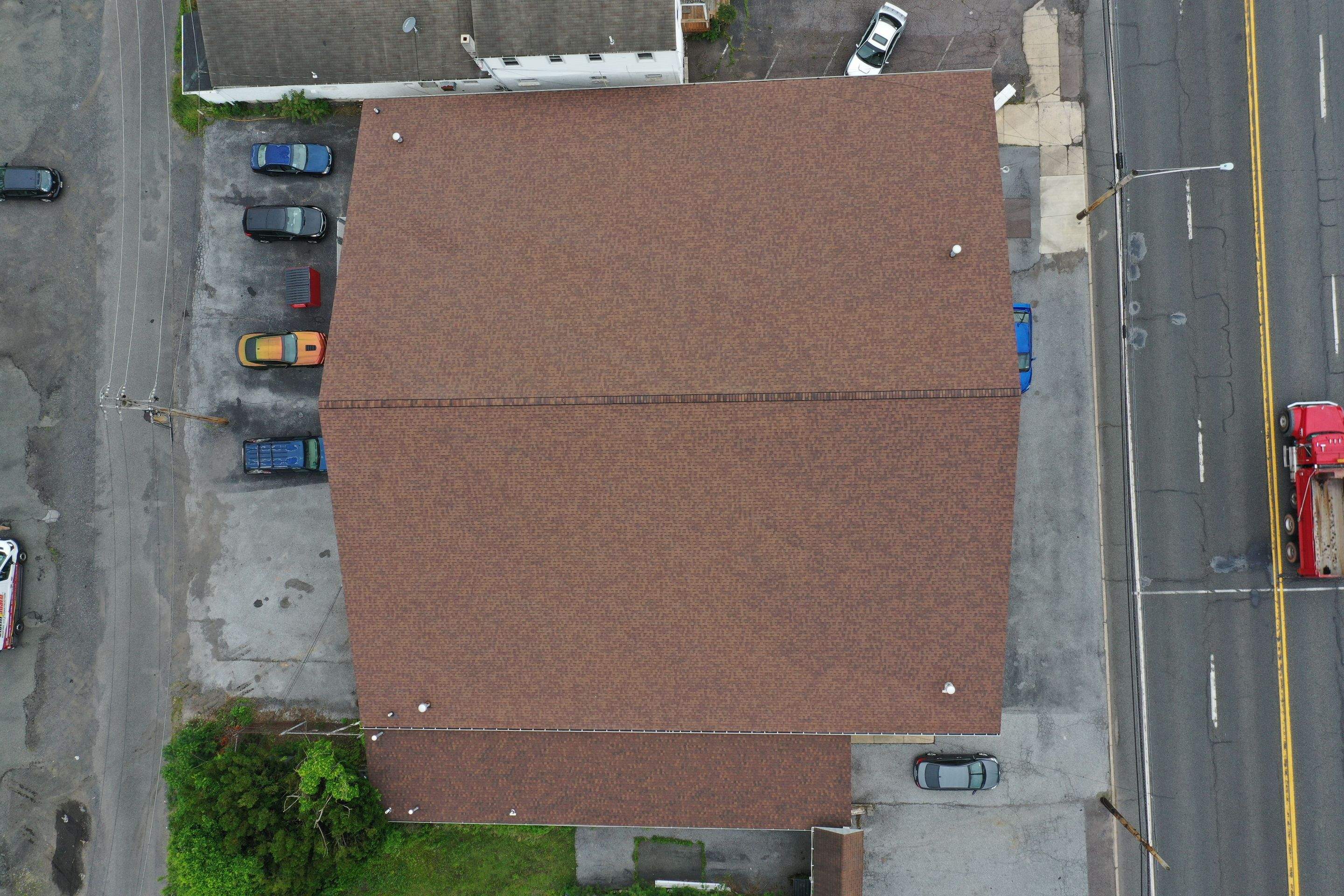 Roofing Installation using CertainTeed Landmark - Burnt Sienna by Storm Guard of Ches-Mont PA
