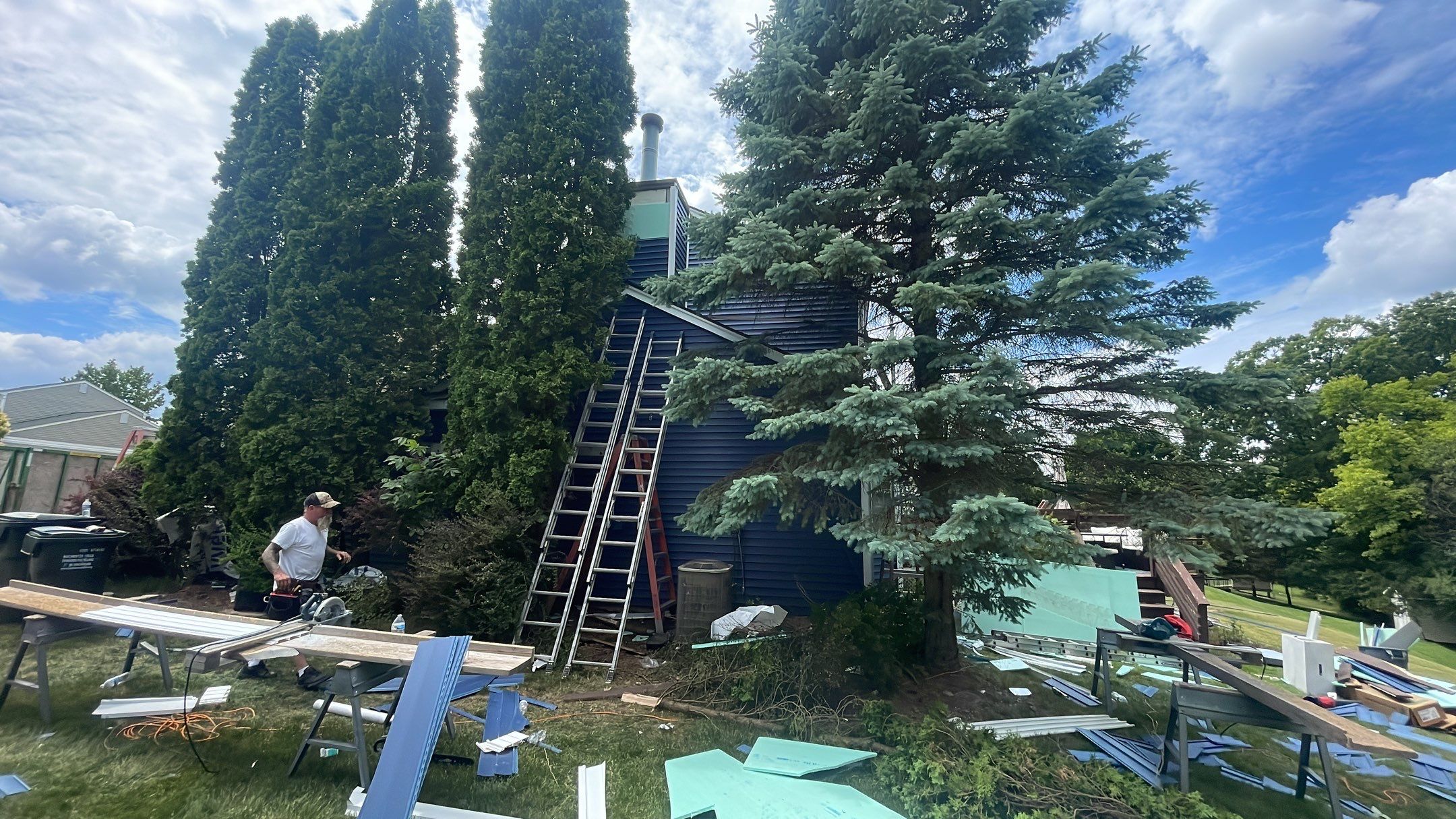 Siding Replacement using CertainTeed Restoration Classis D4 by 180 Contractors