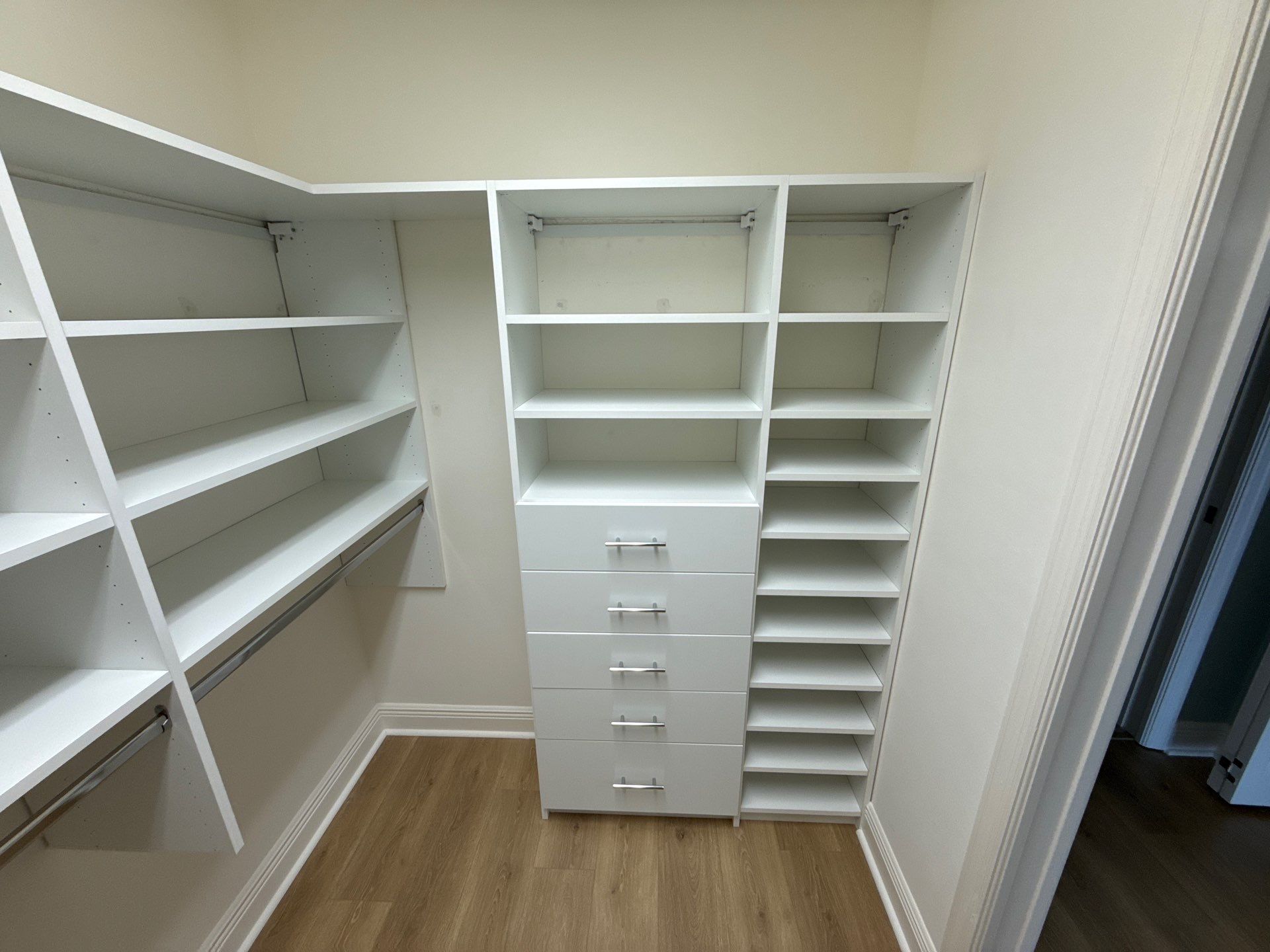 Custom Walk-In & Reach-In Closets by More Space Place