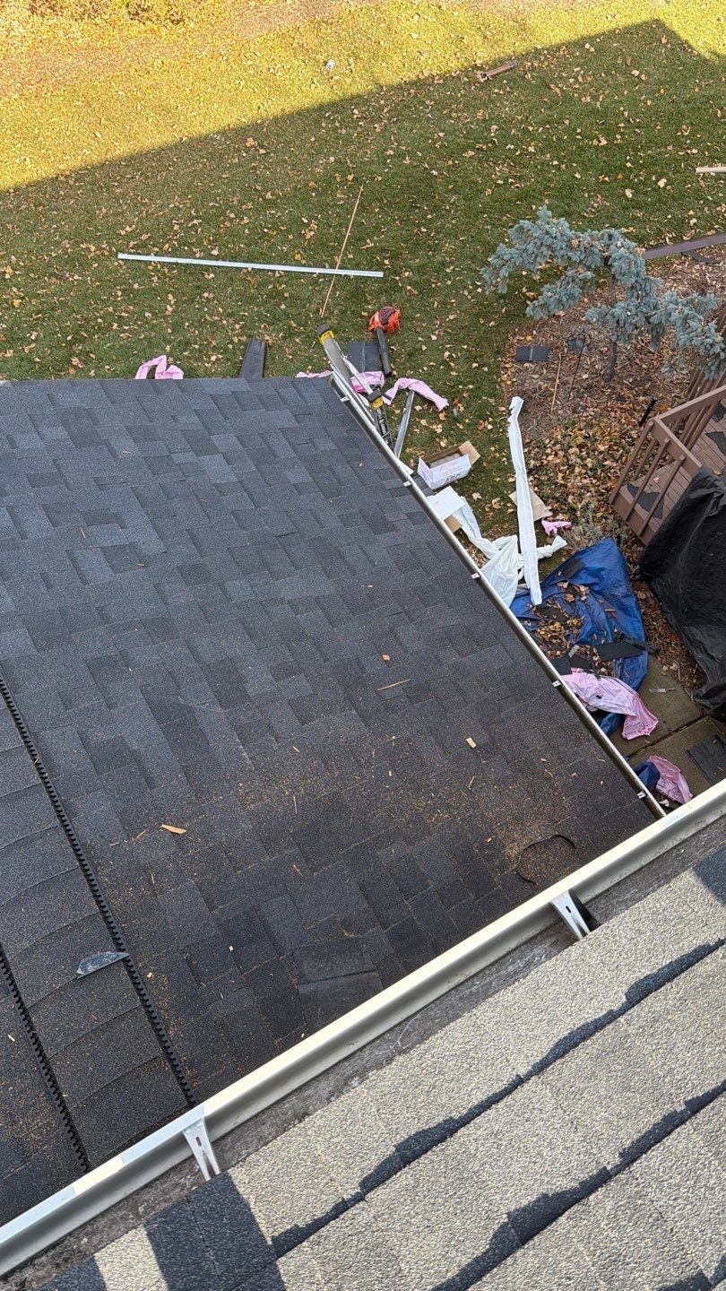 Roof Replacement using Owens Corning Onyx Black by 180 Contractors