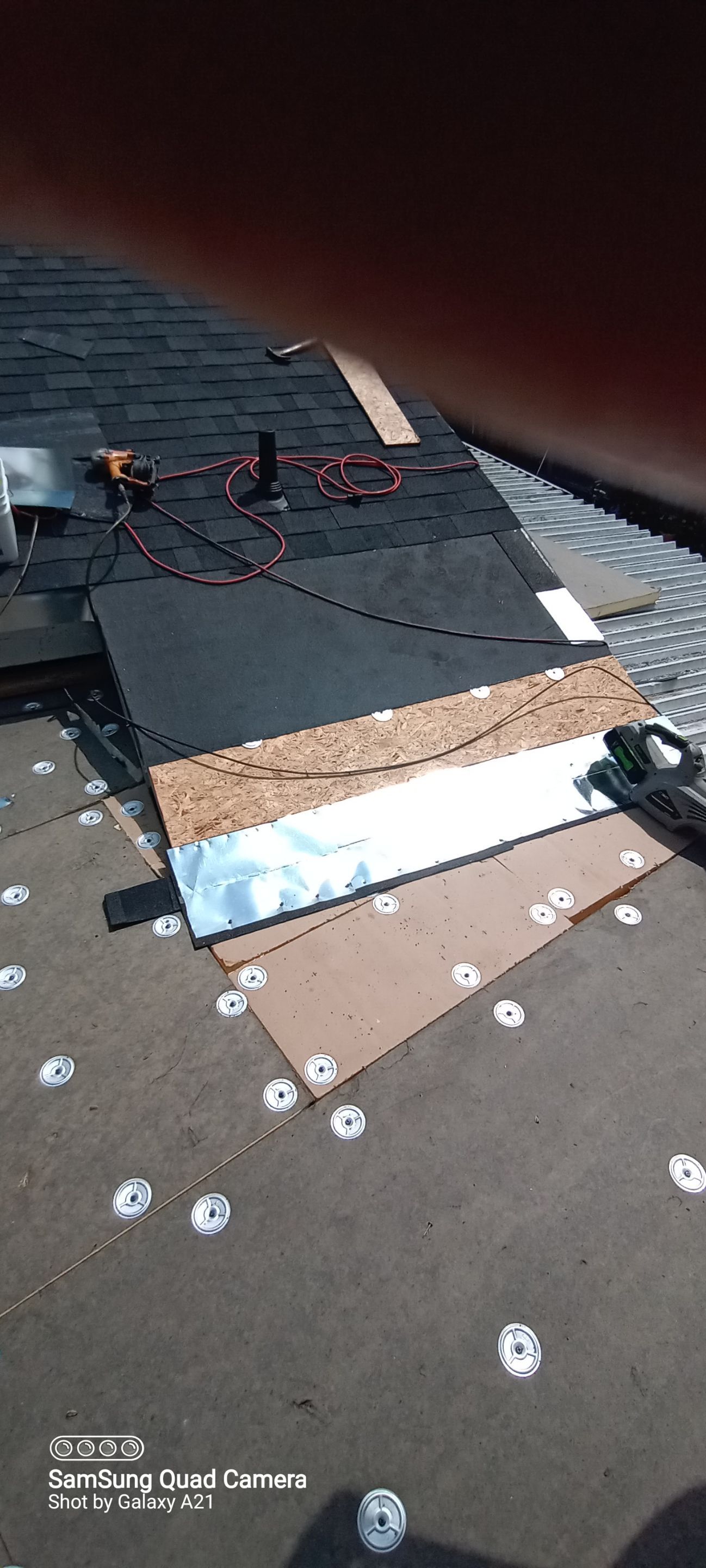 Its to Hot! Insulate this roof by Bayfront Roofing and Construction