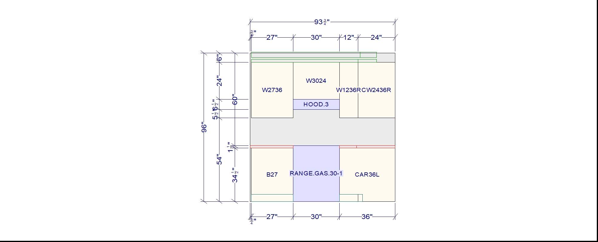 Kitchen Remodel using Cabinets by Home Concepts Construction