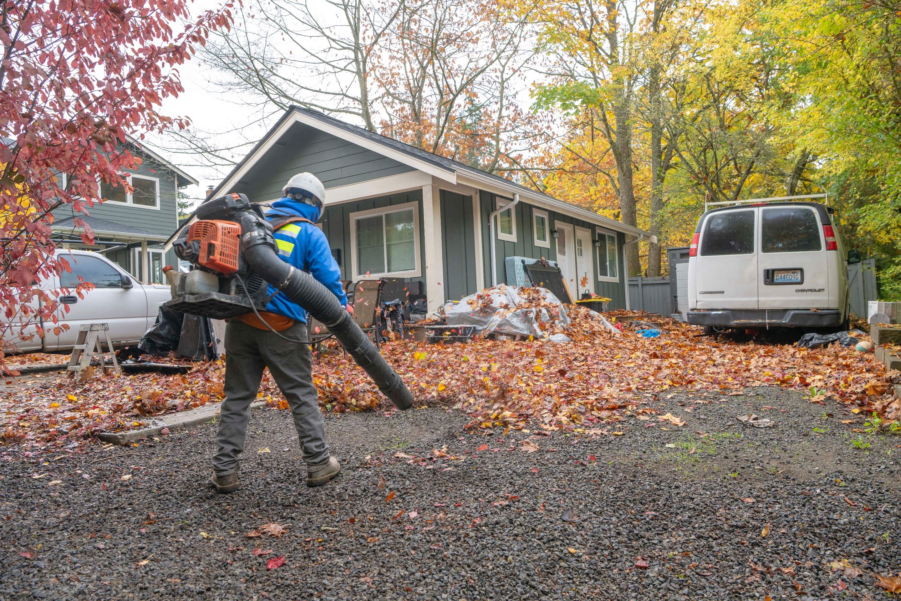 Fall and Spring Cleaning by Jireh Asphalt & Concrete Inc 