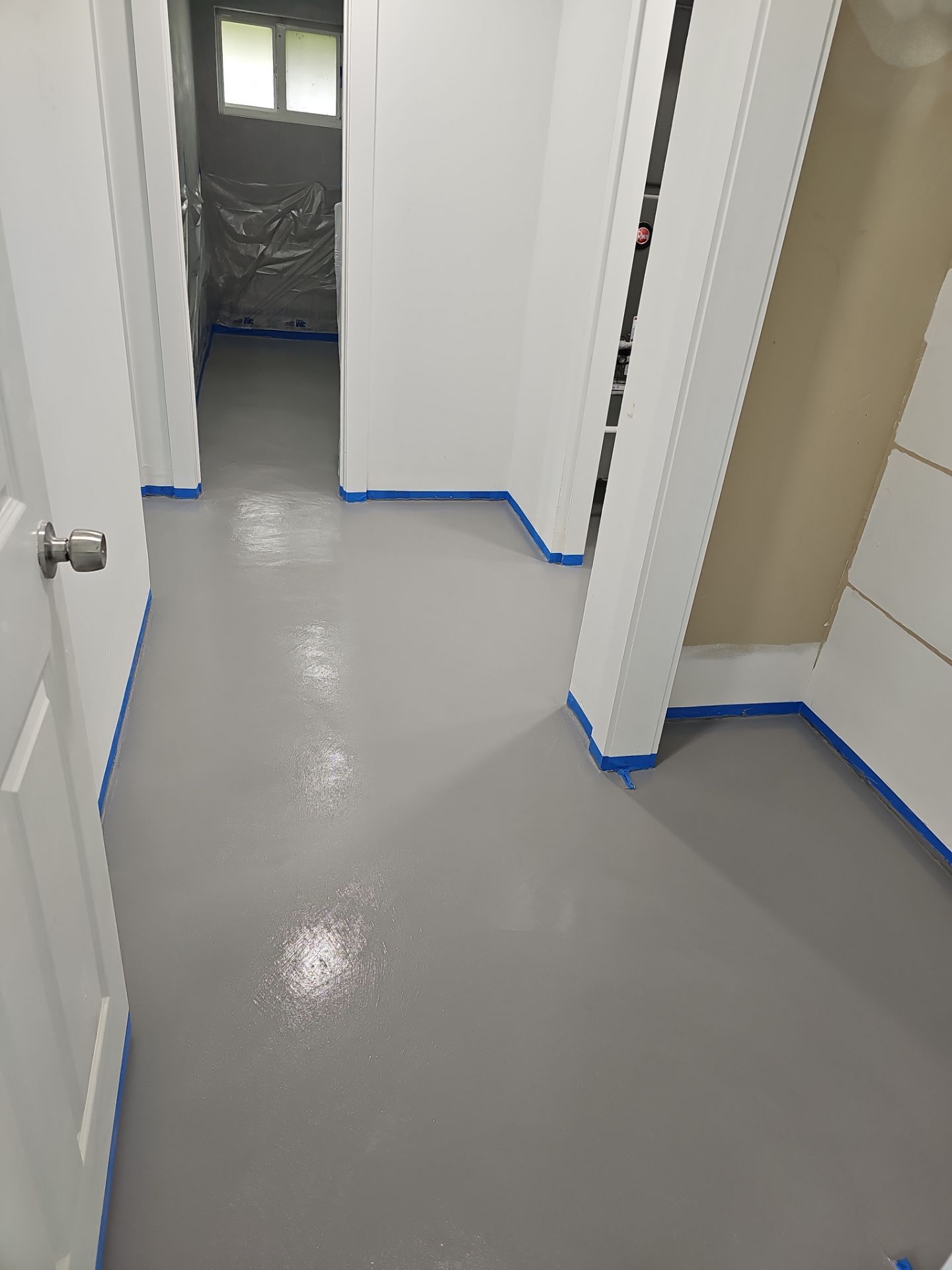 Home Floor Resurfacing w/Microtopping by Seamless Surfaces