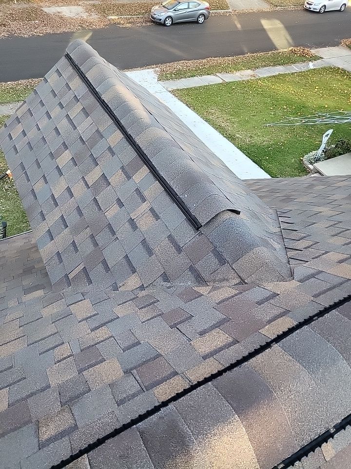 ATLAS PINNACLE PRISTINE COLOR: COPPER CANYON DRIP EDGE: WHITE by Eagle Eye Roofing
