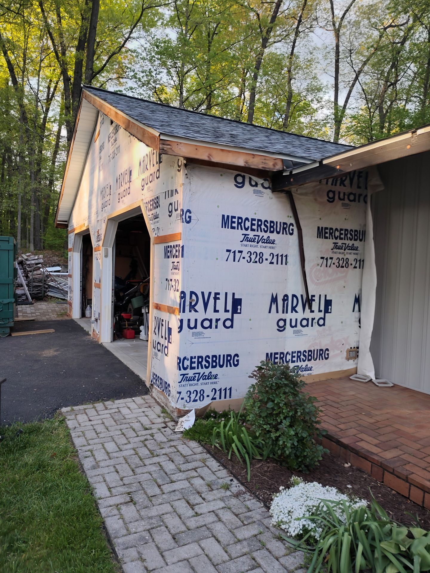 Complete exterior remodel by Teflon Roofing