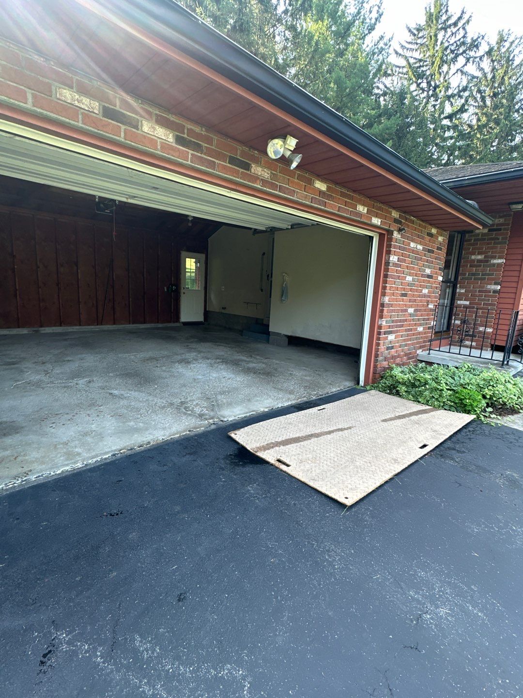 Concrete garage floor replacement  by NG Masonry & Construction LLC