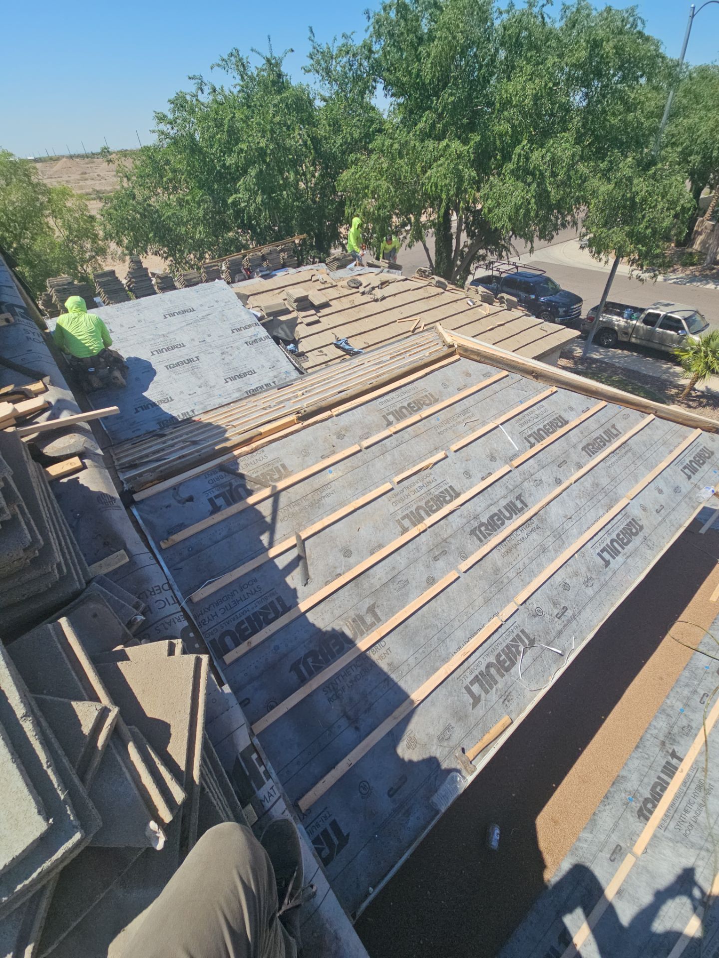 Concrete Tile Refelt by Weather-Tite Exteriors LLC