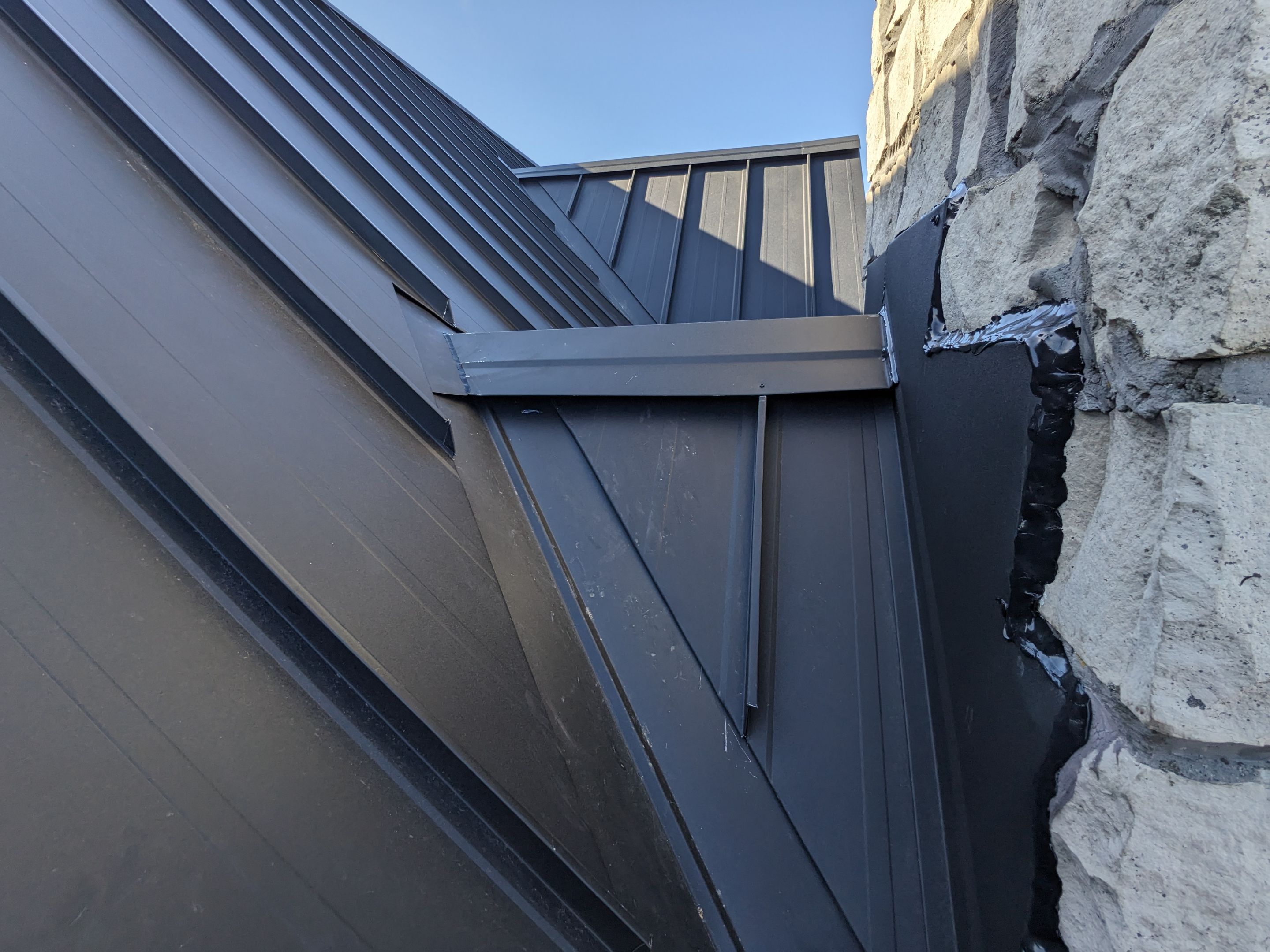 Residential Roofing Installation using 24 Ga Standing Seam Metal by Jay Carter Roofing & Sheet Metal