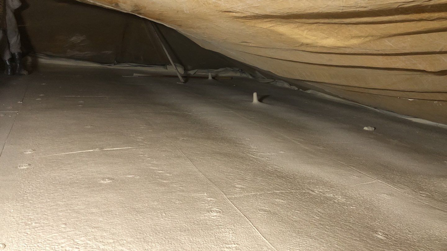 Spray foam and coatings using Conklin Benchmark/PUMA XL coatings and spray foam by Straight Edge Roofing Inc