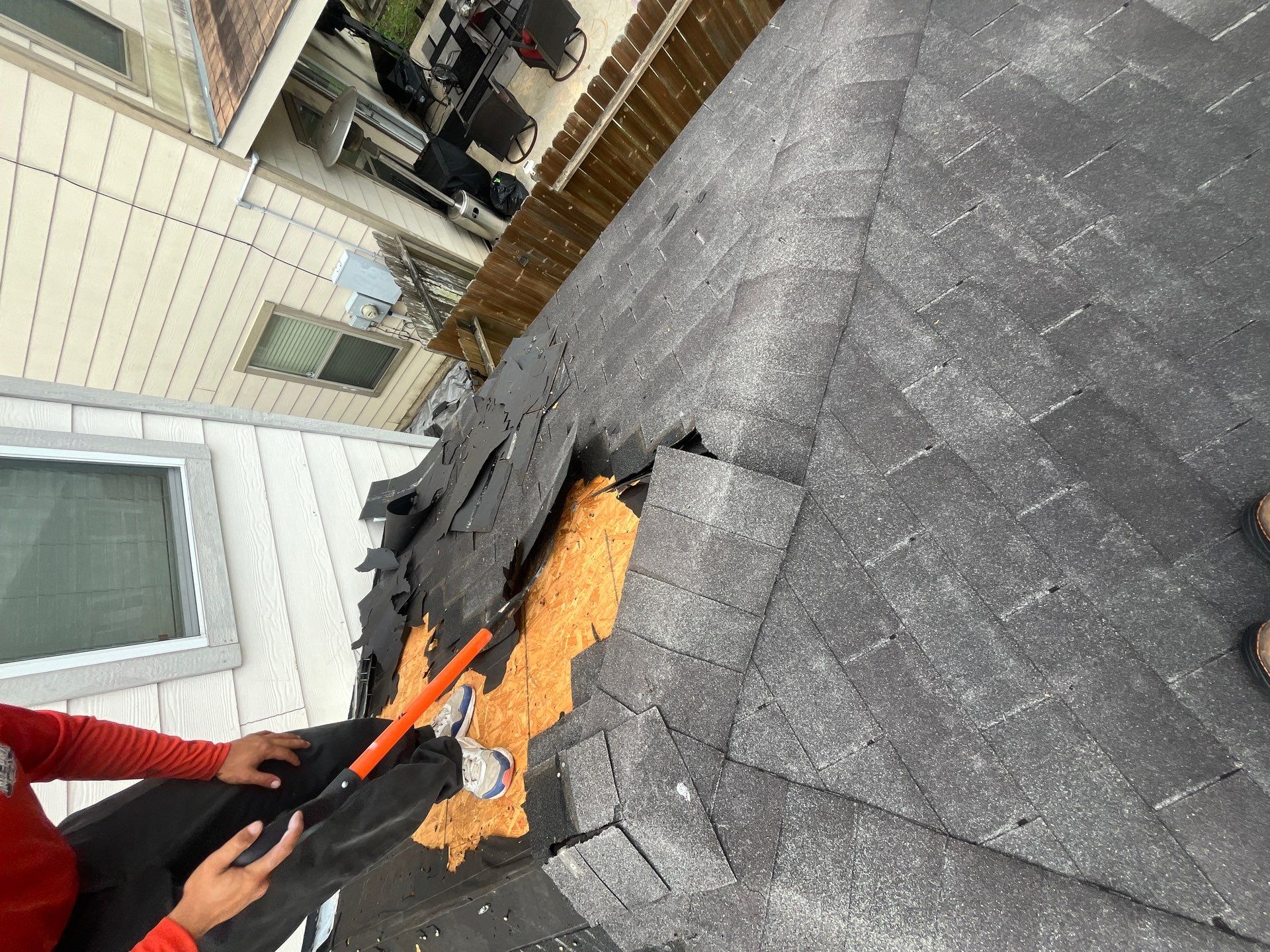 Residential Roofing Repair using Owen's Corning Duration (Lifetime) Shingles by Roof Repair Company