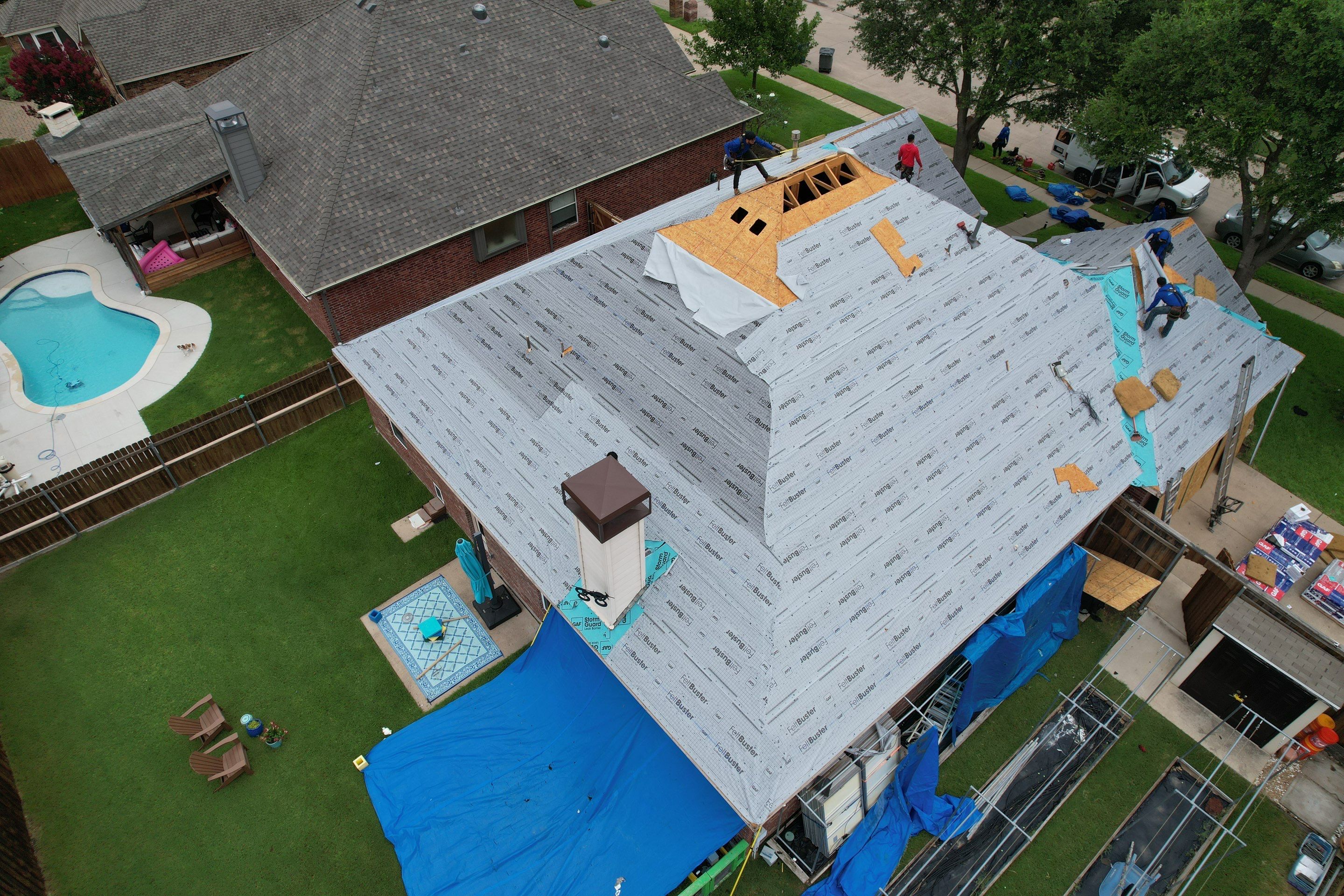 Project in Wylie by Zeus Exteriors