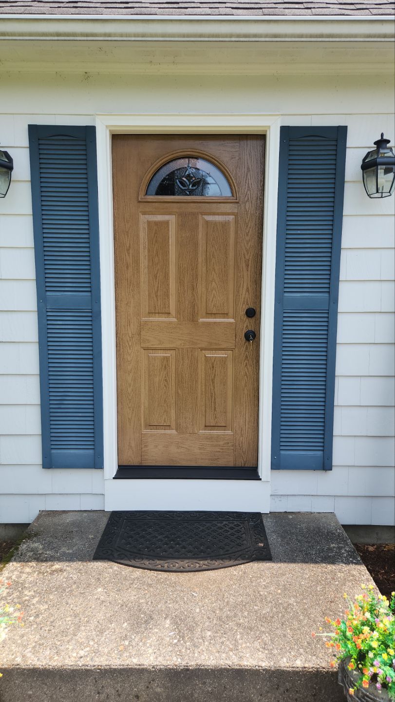 Front Door Installation in Wilbraham, MA by Yankee Home Improvement