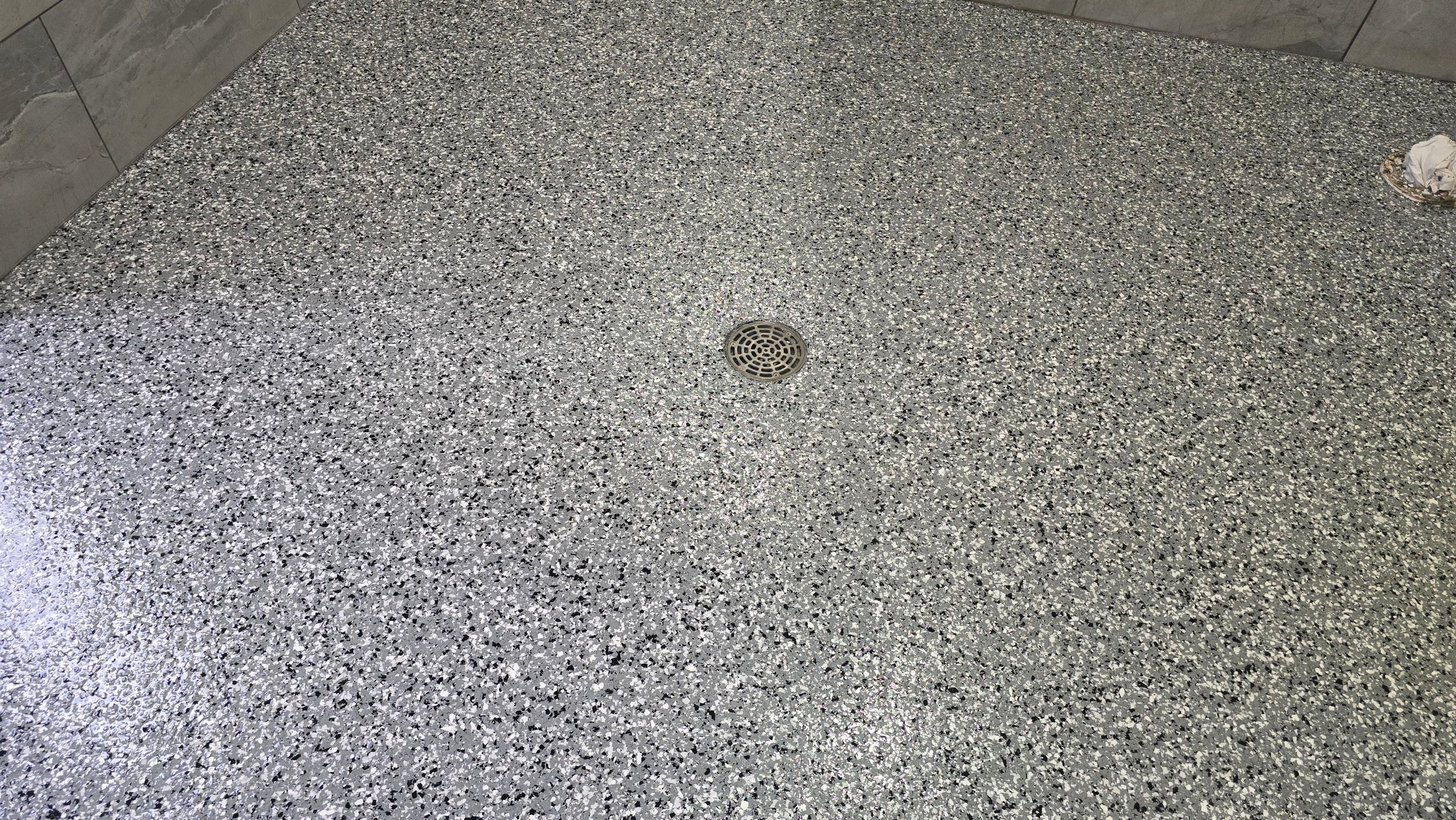 Campground Bathroom Using Wombat by Elite Floor Solutions