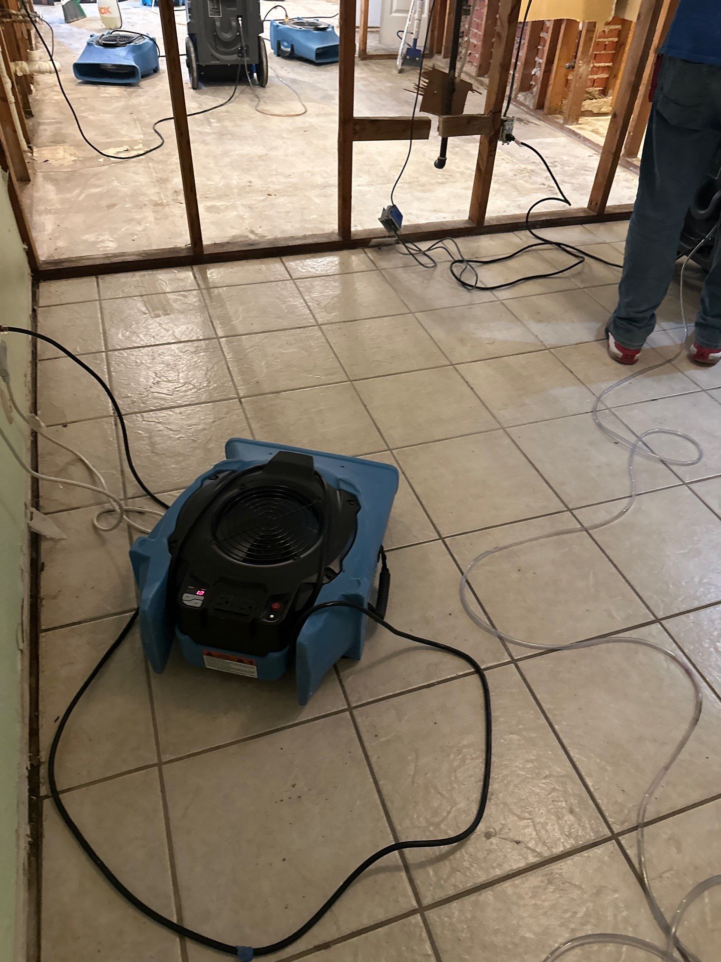 Home Remodel after Huge Water Damage by L&T General Contractors and Restoration INC
