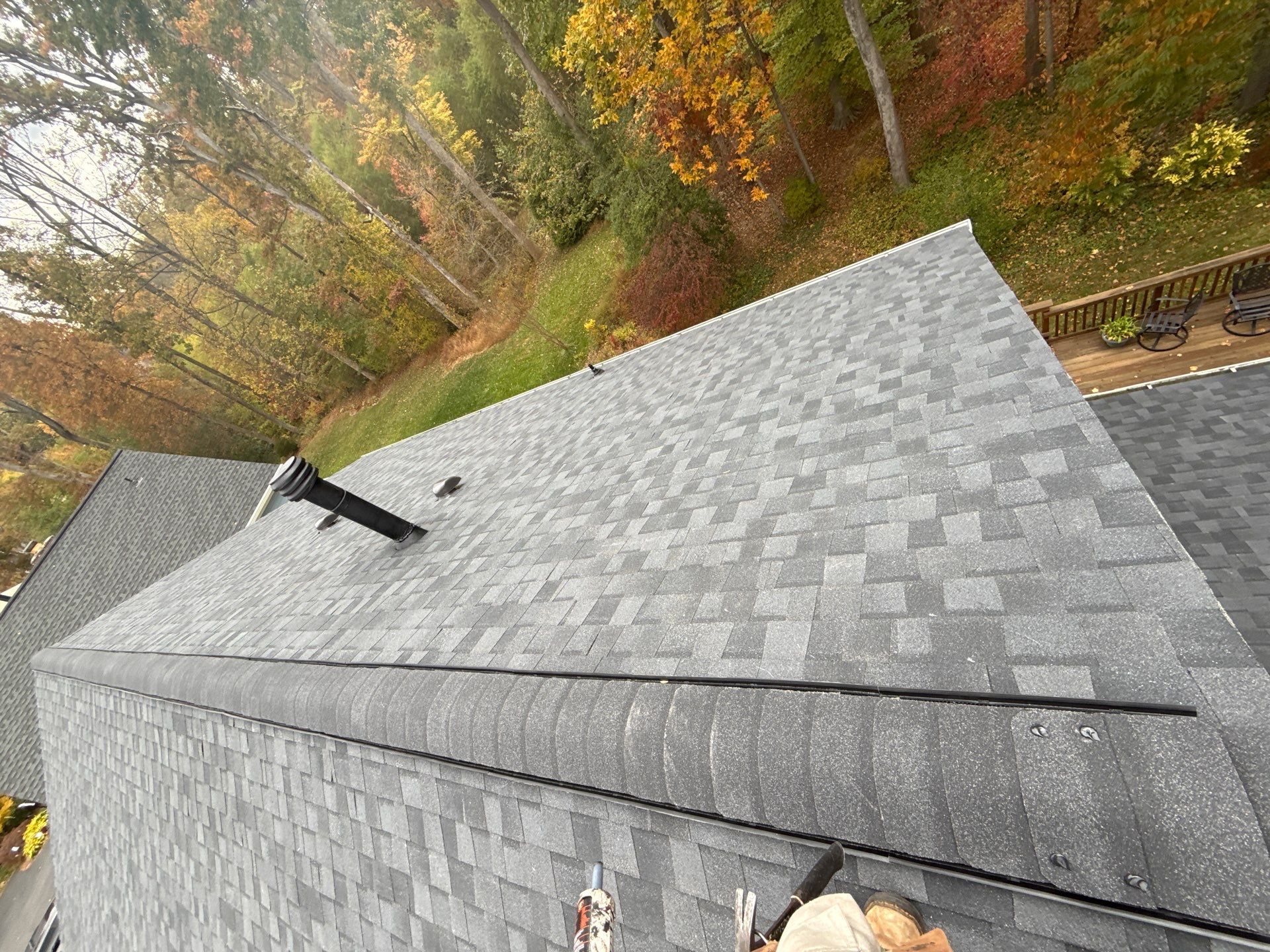 Alexandria :Residential Roof Replacement with CertainTeed Landmark Pro in Max Def Moire Black  by RM Banning, Inc.