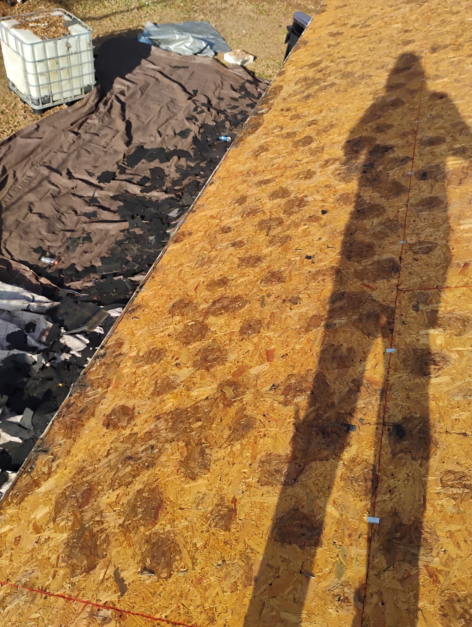 Landmark Asphalt Shingle Roof Replacement and Decking Repair in Belton by Roofers LLC
