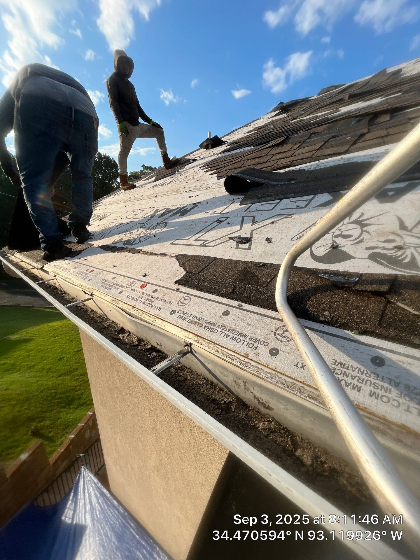 Multi-Unit Architectural Shingle Roof Replacement in Hot Springs Arkansas by Temple Roofing and Exteriors