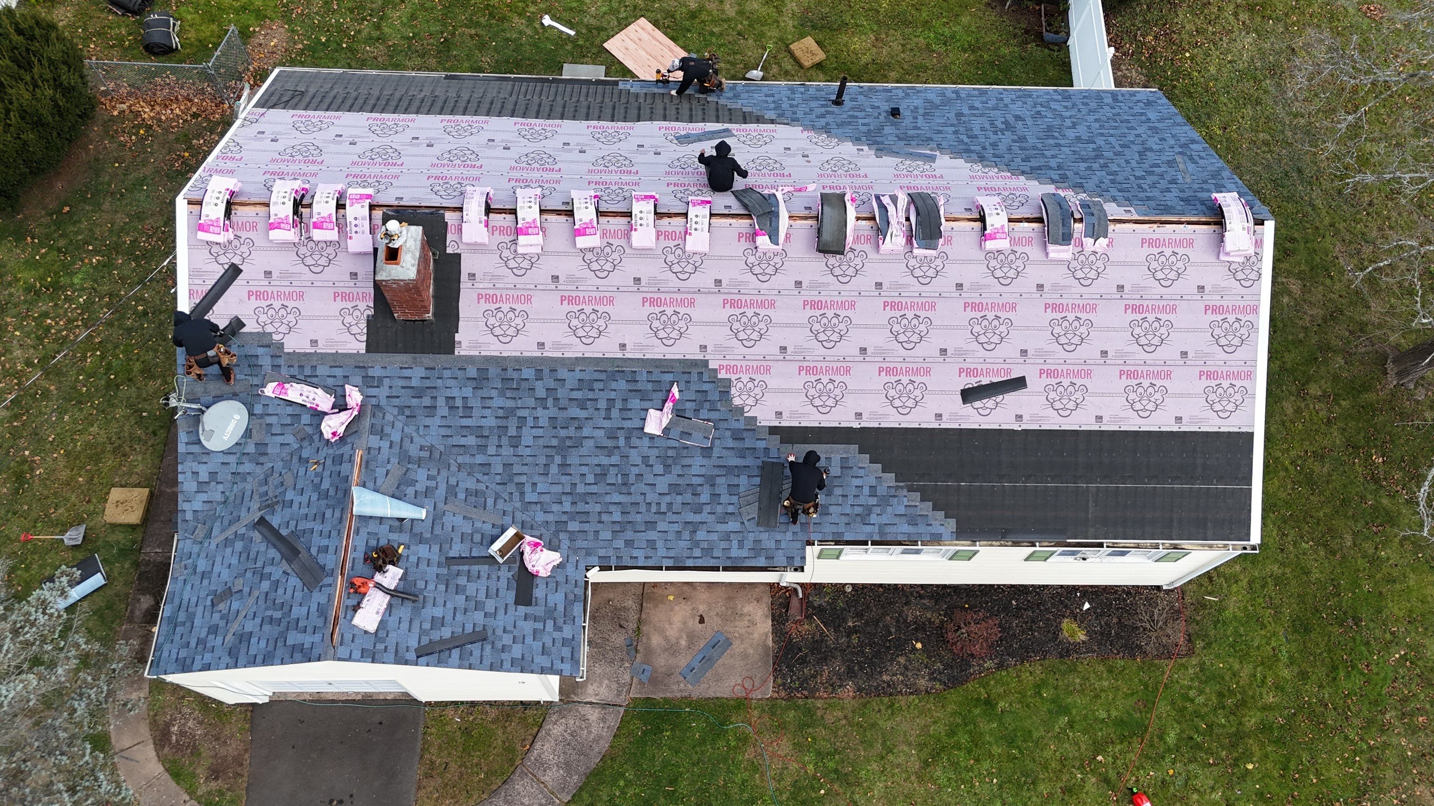 Owens Corning Duration: Harbor Blue in Manchester by Golden Shield Roofing