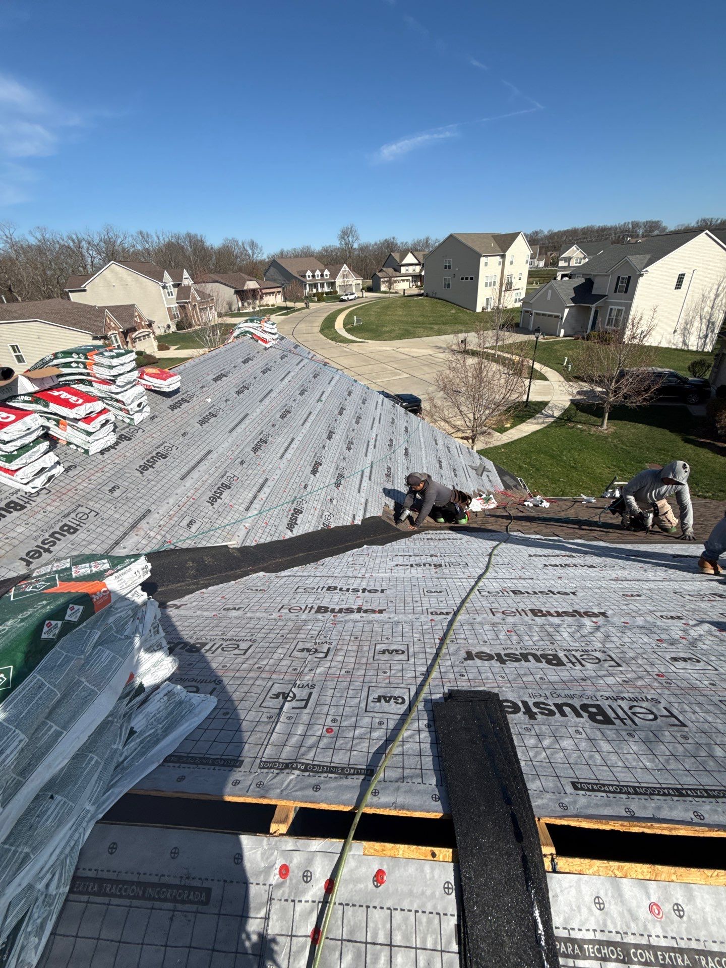 GAF Timberline Shingle Roof Replacement and Siding Repair in Wentzville by Acute Roofing And Exteriors