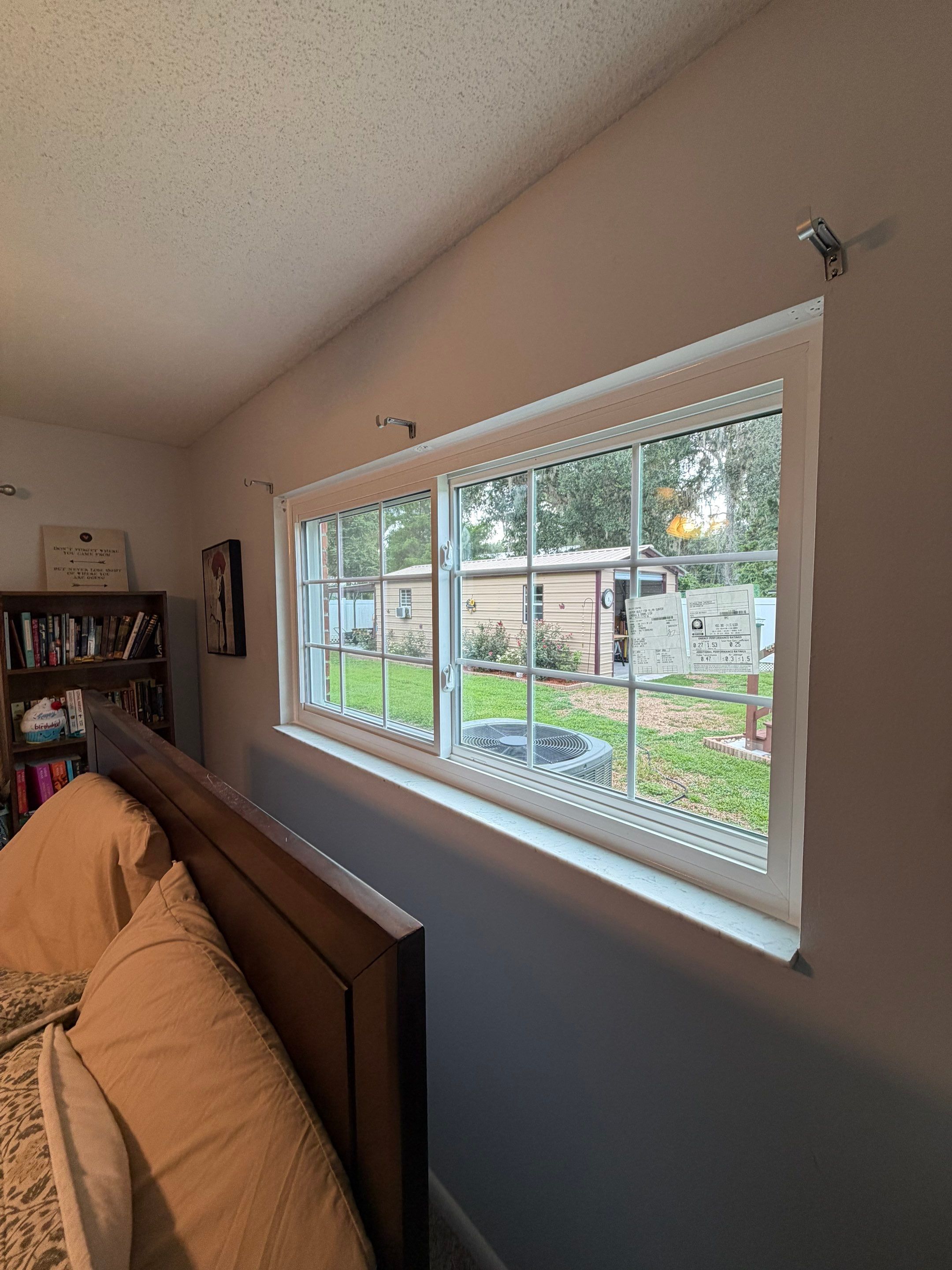 Energy-Efficient White Vinyl Window Replacement in Lake City, Florida by Windows & Doors Store