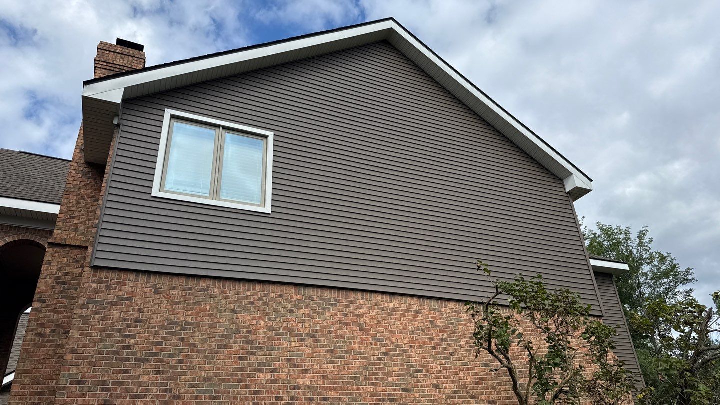 Siding Replacement using Alside Odyssey D4" Flagship Brown by 180 Contractors