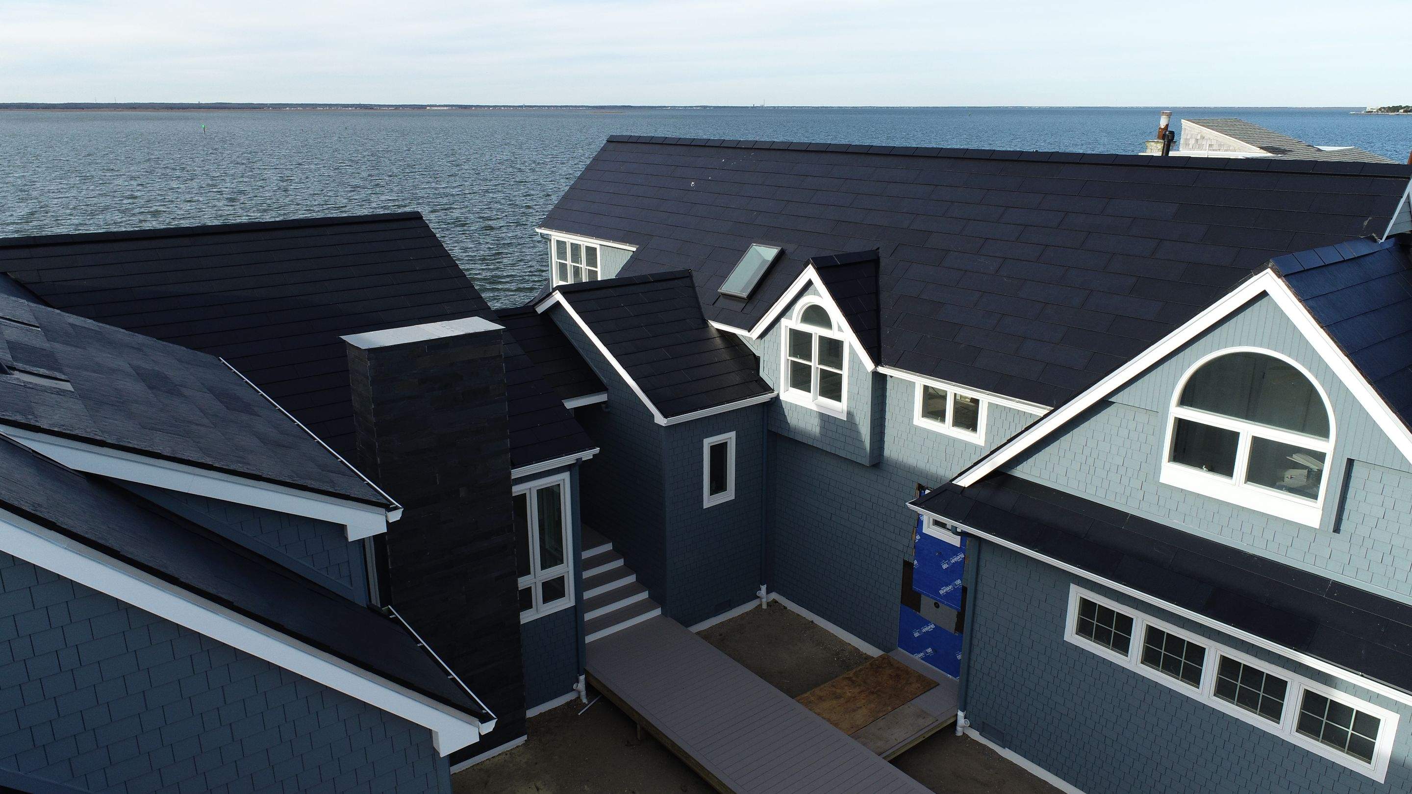 Tesla Solar Roof Long Beach Island New Jersey by American Home Contractors