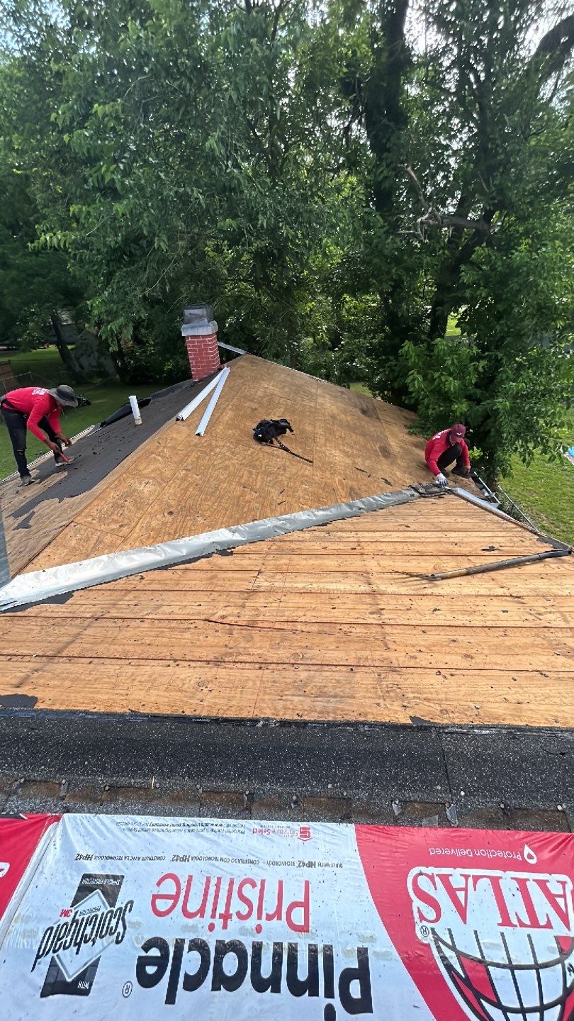 Residential Roofing Install - Atlas Pinnacle Pristine Shingles - Color Black Shadow  by Titan Commercial & Residential Roofing 