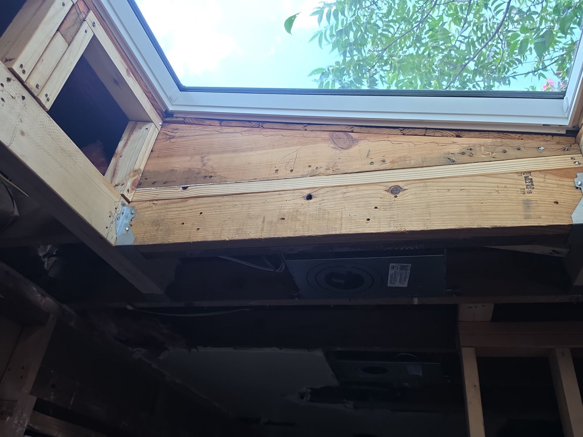 New skylights and a clean roof by REPS OF TEXAS