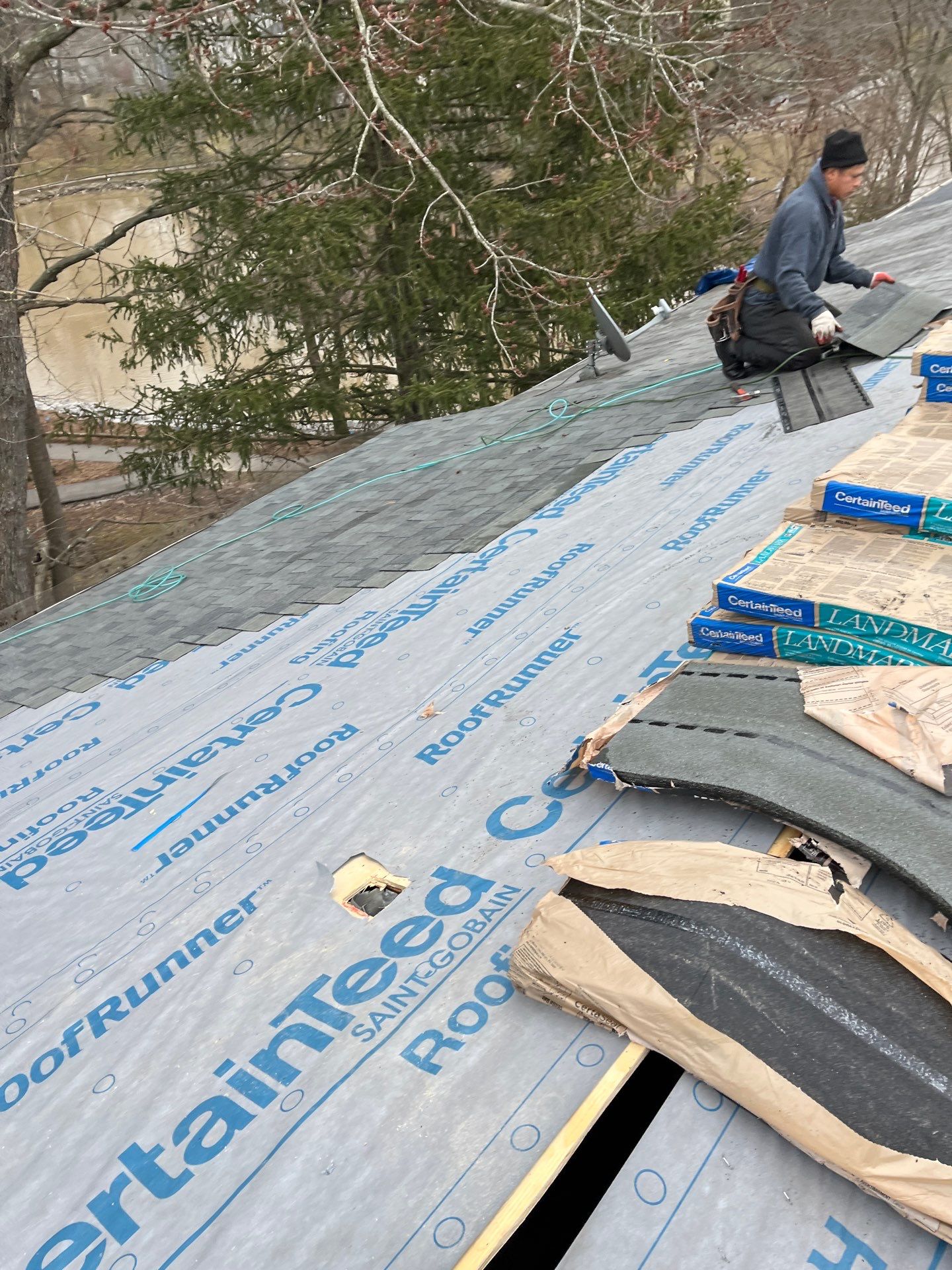 Alexandria Certainteed Landmark Roof in Colonial Slate by RM Banning, Inc.